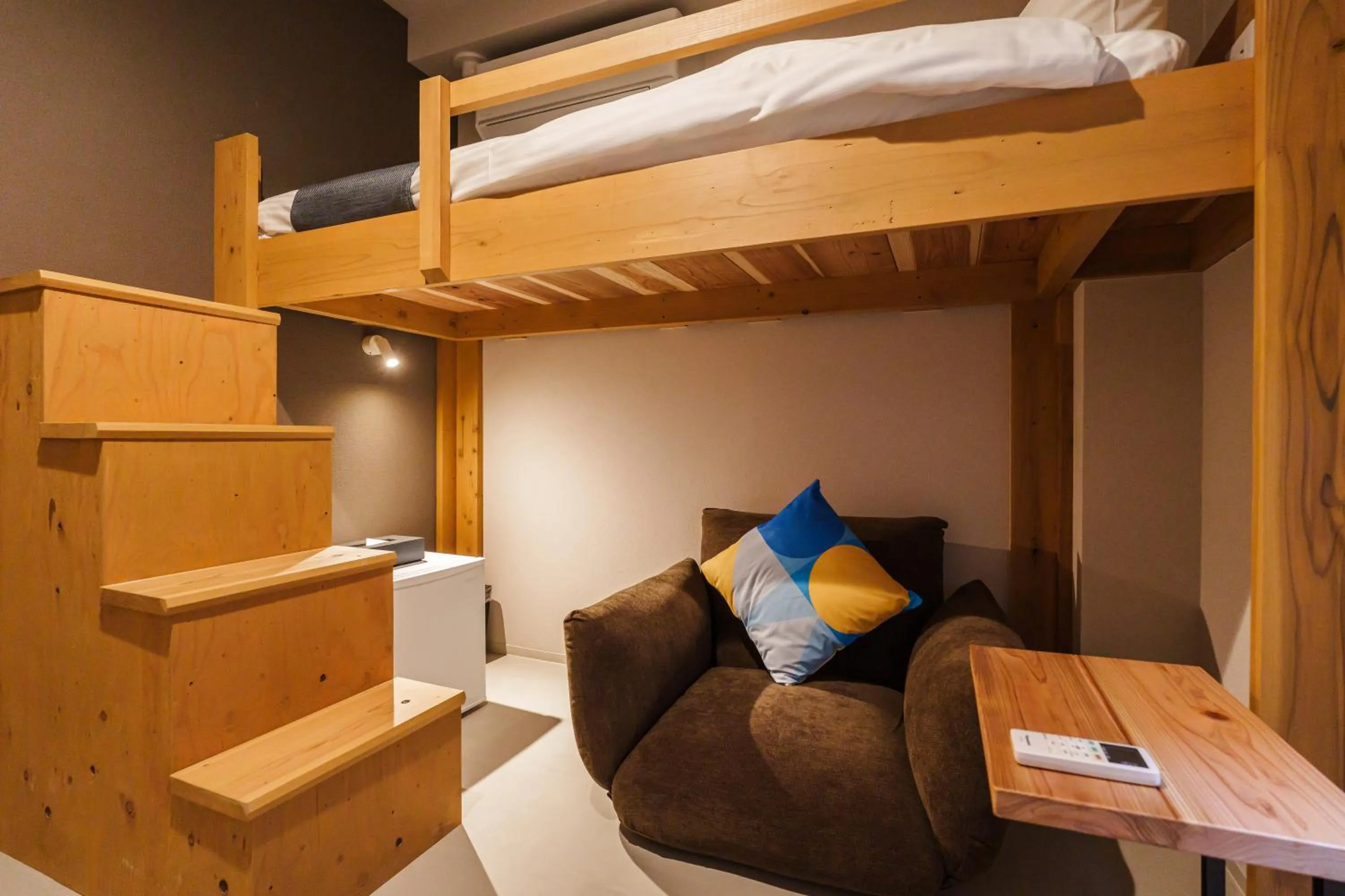 Bed in BAKURO - DOYANEN HOTELs