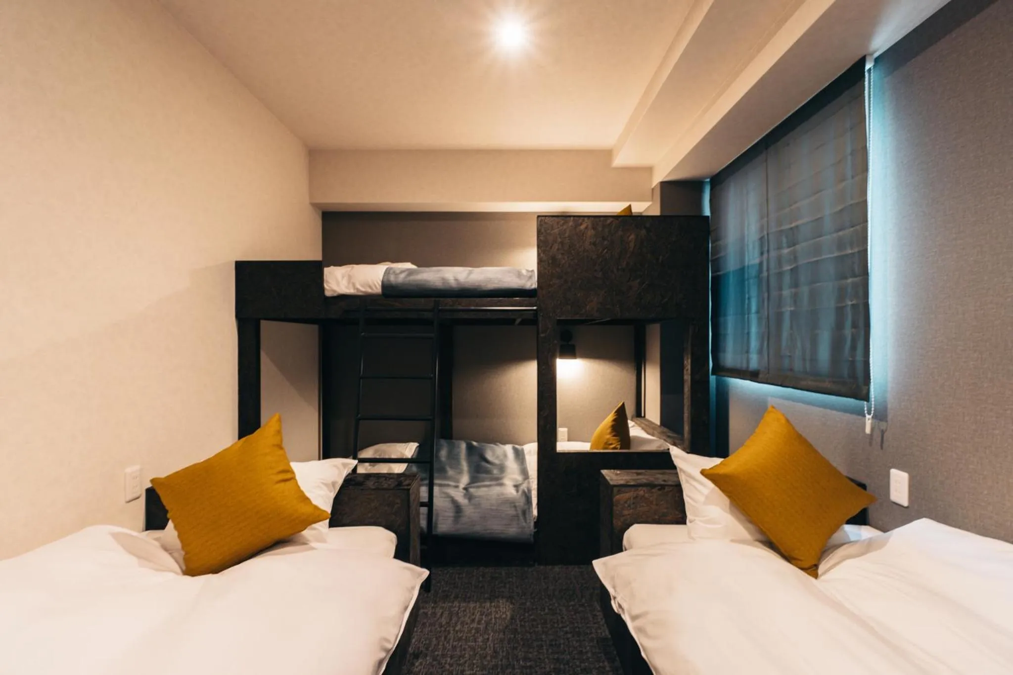 Bed in BAKURO - DOYANEN HOTELs