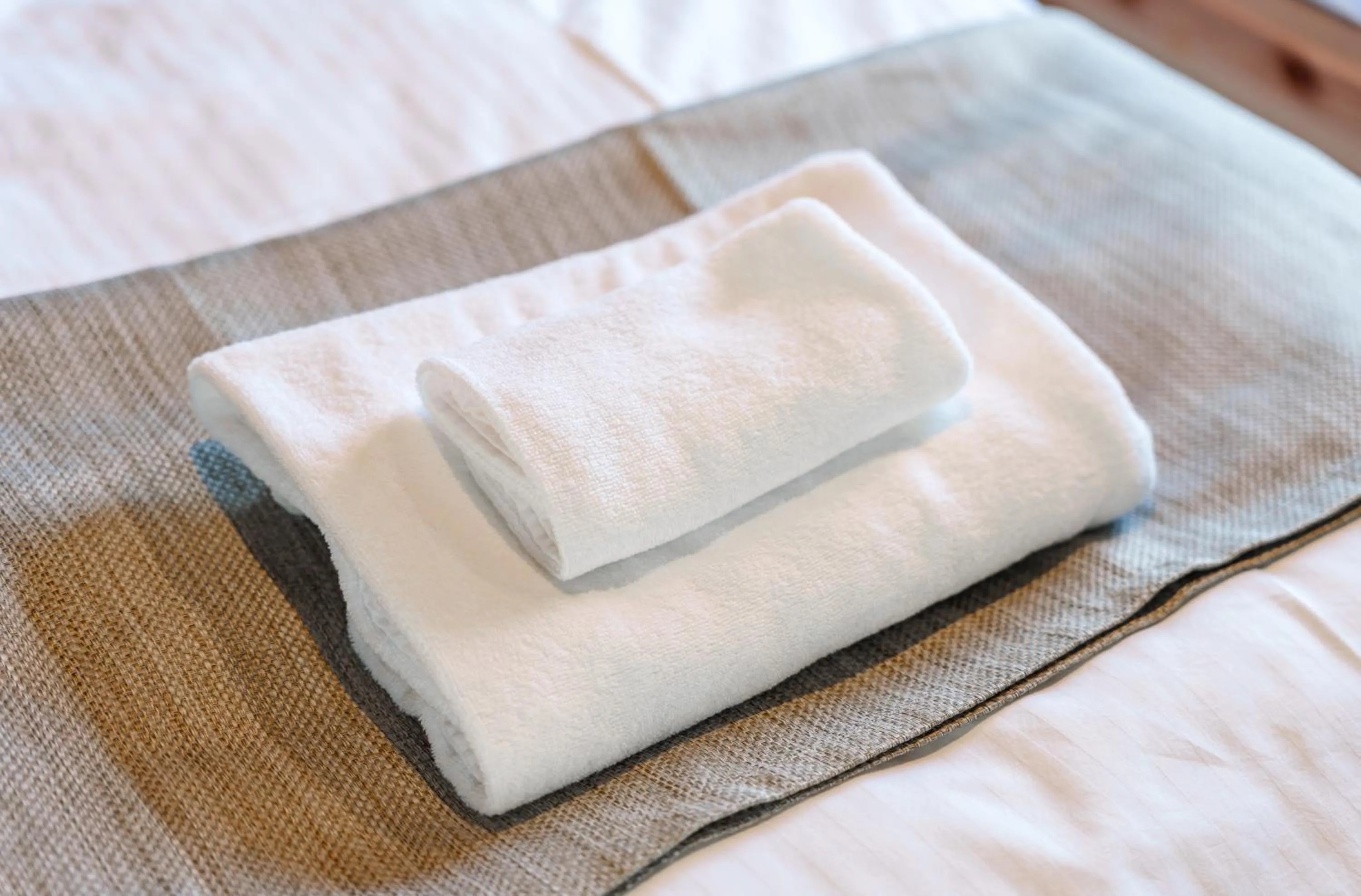 Bed in BAKURO - DOYANEN HOTELs