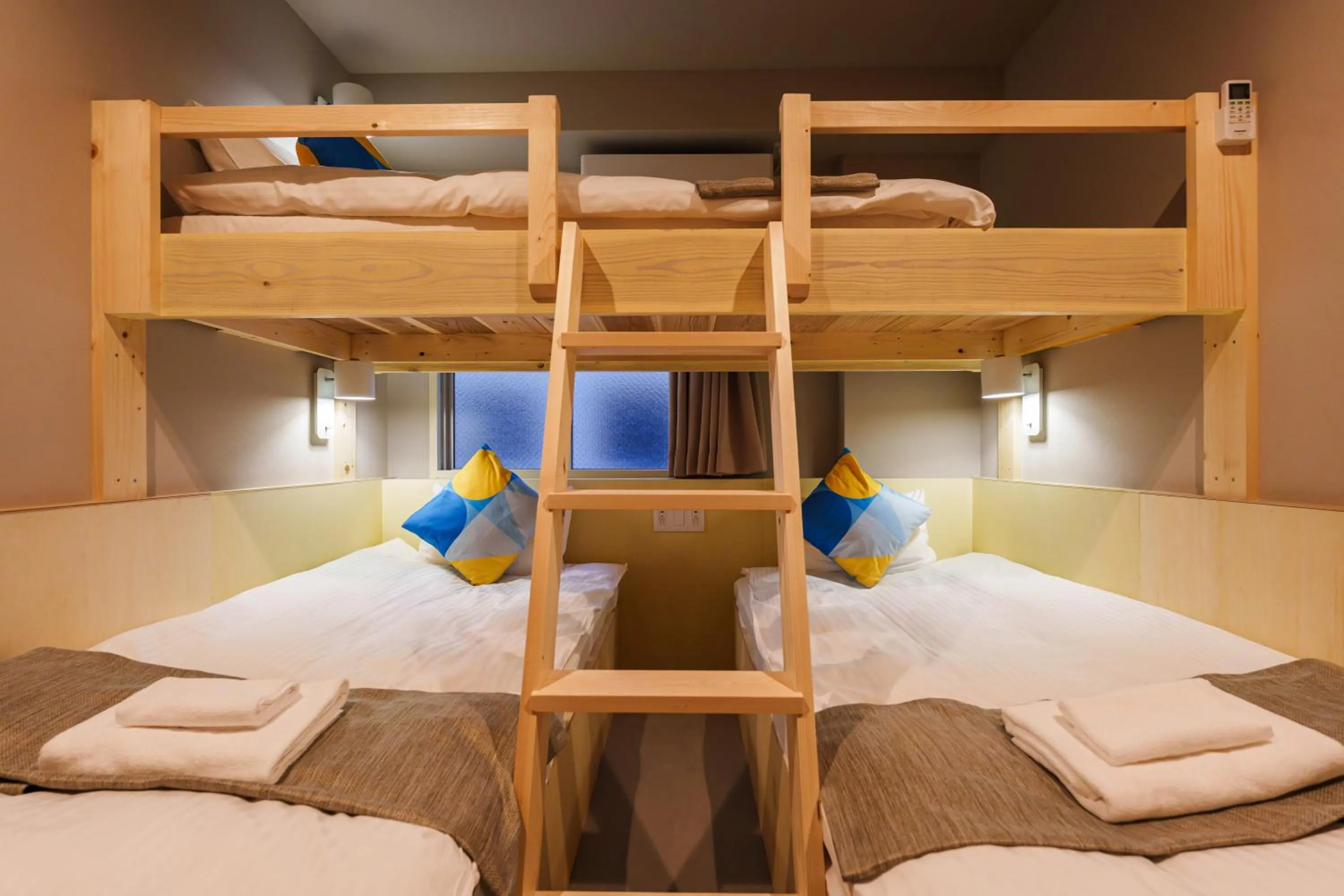 Bed in BAKURO - DOYANEN HOTELs