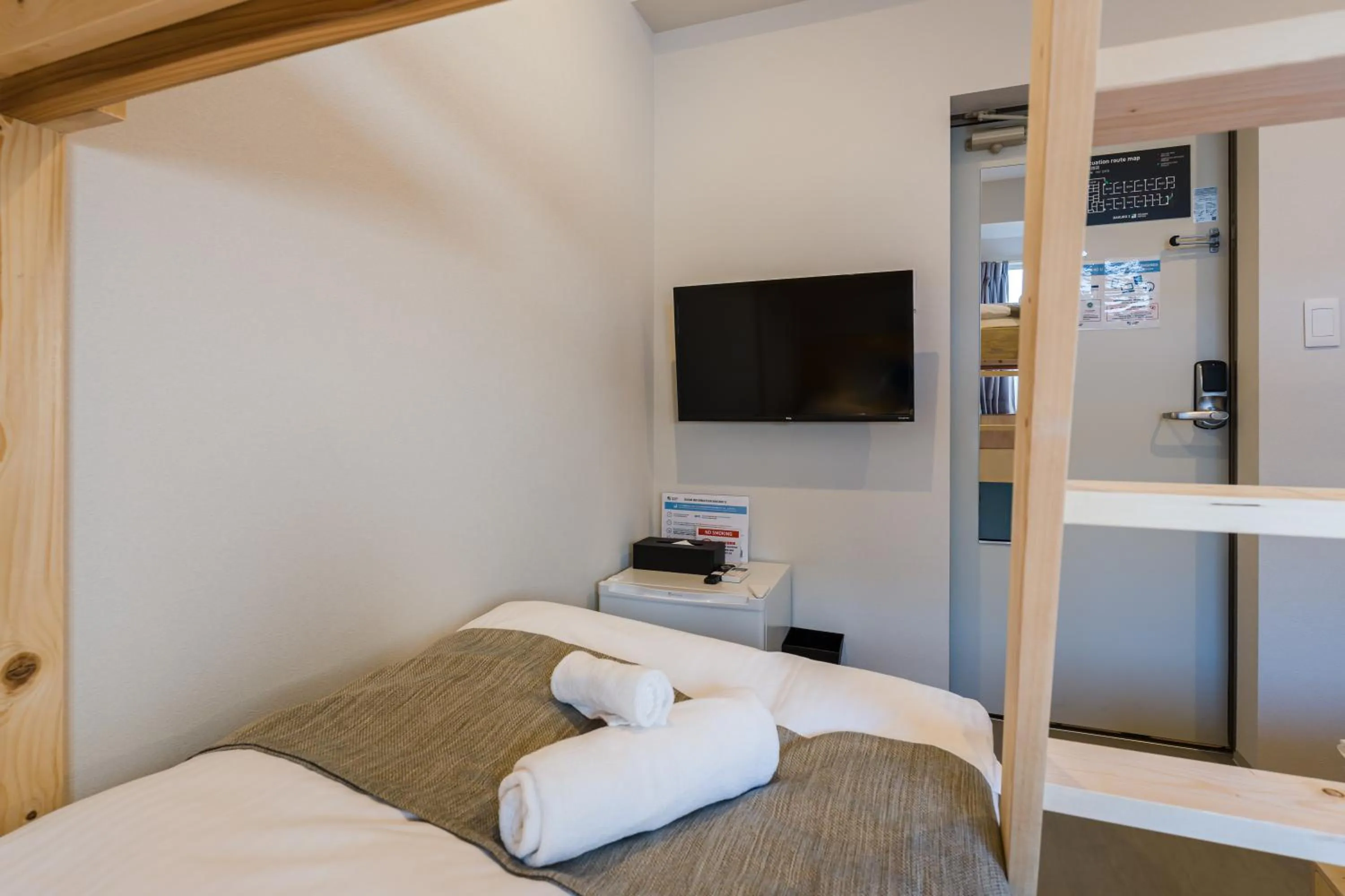 Bed in BAKURO - DOYANEN HOTELs