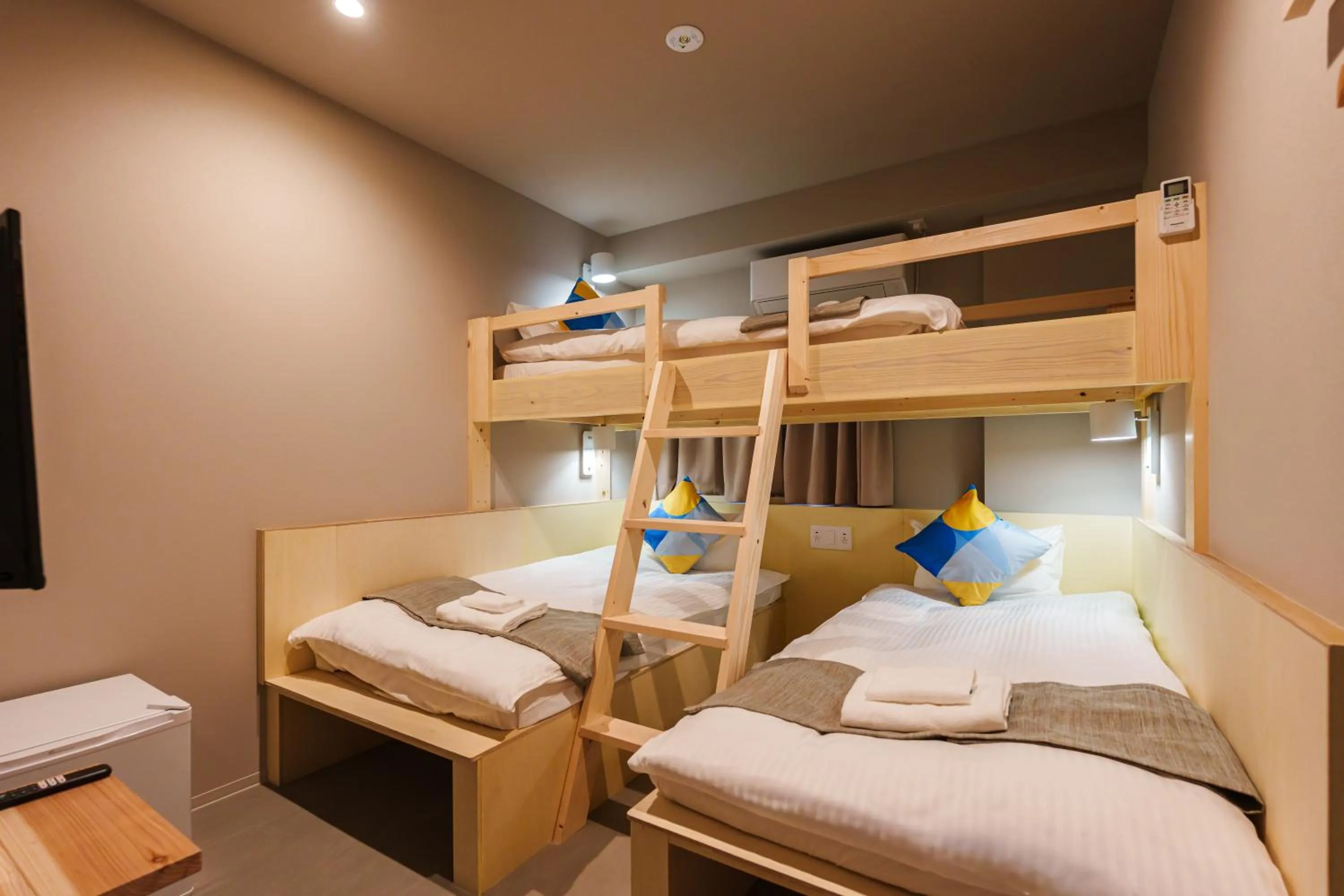 Bed in BAKURO - DOYANEN HOTELs