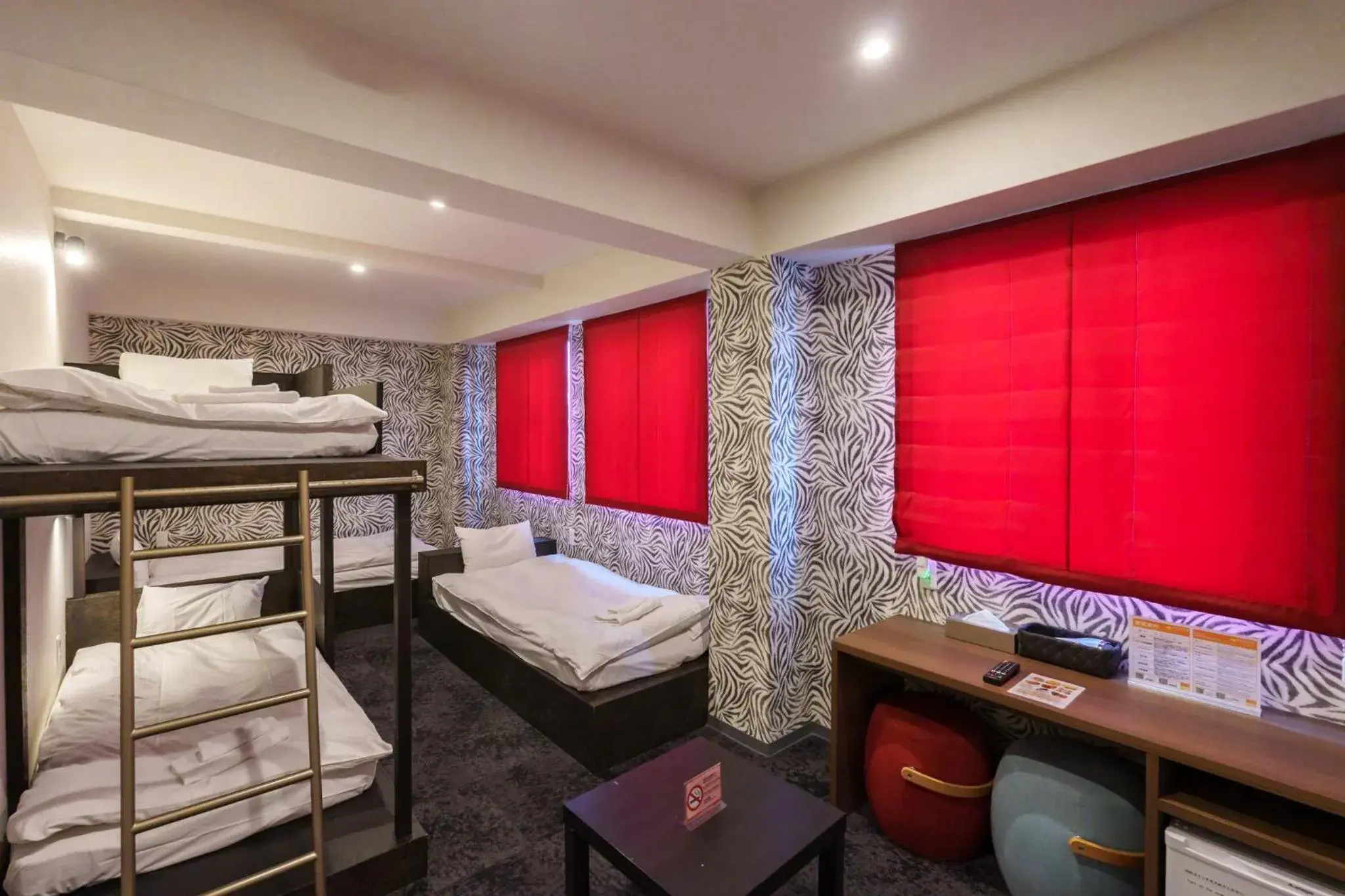 Bed in BAKURO - DOYANEN HOTELs Bed in BAKURO - DOYANEN HOTELs