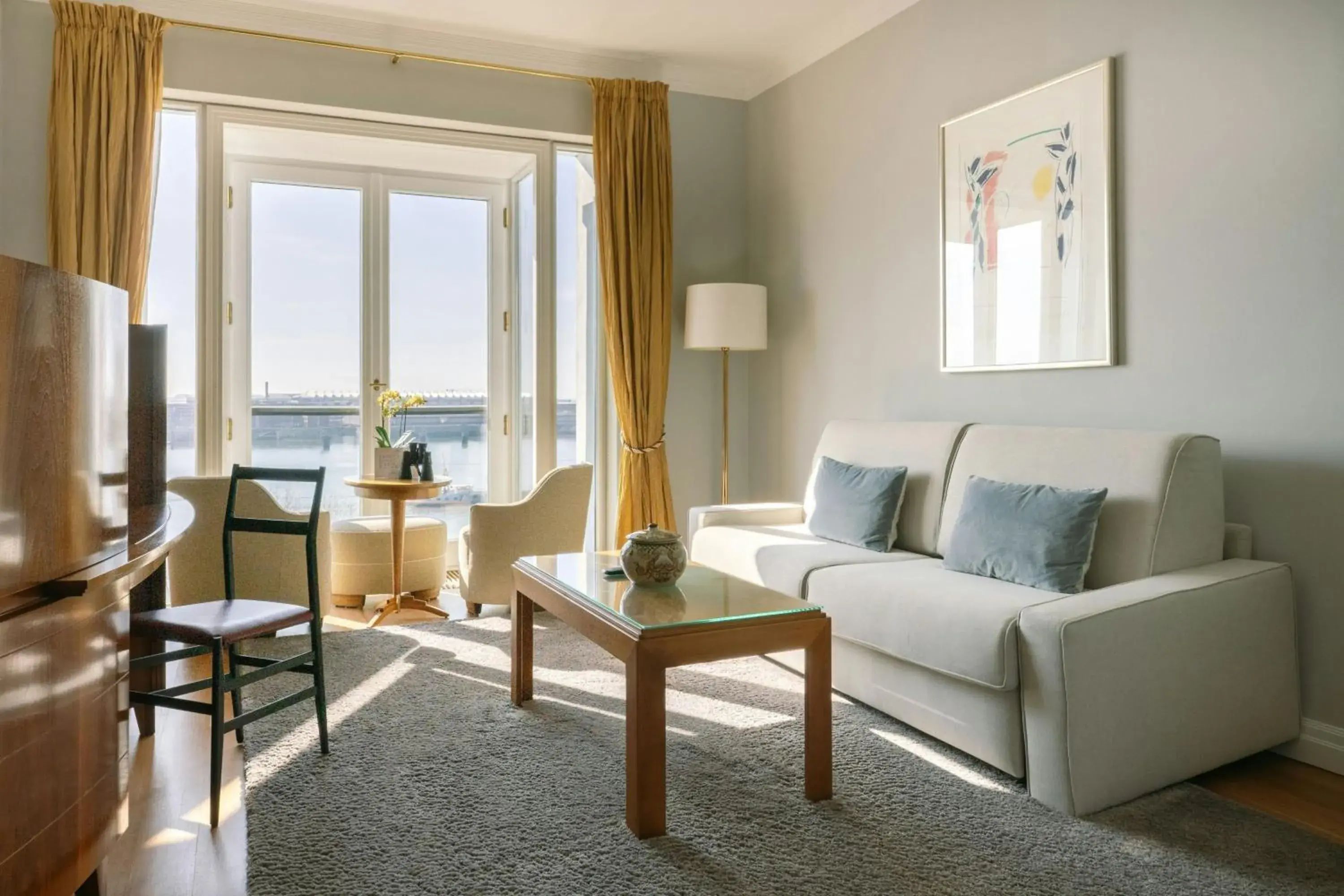 Living room in Louis C Jacob, Hamburg, Autograph Collection Living room in Louis C Jacob, Hamburg, Autograph Collection