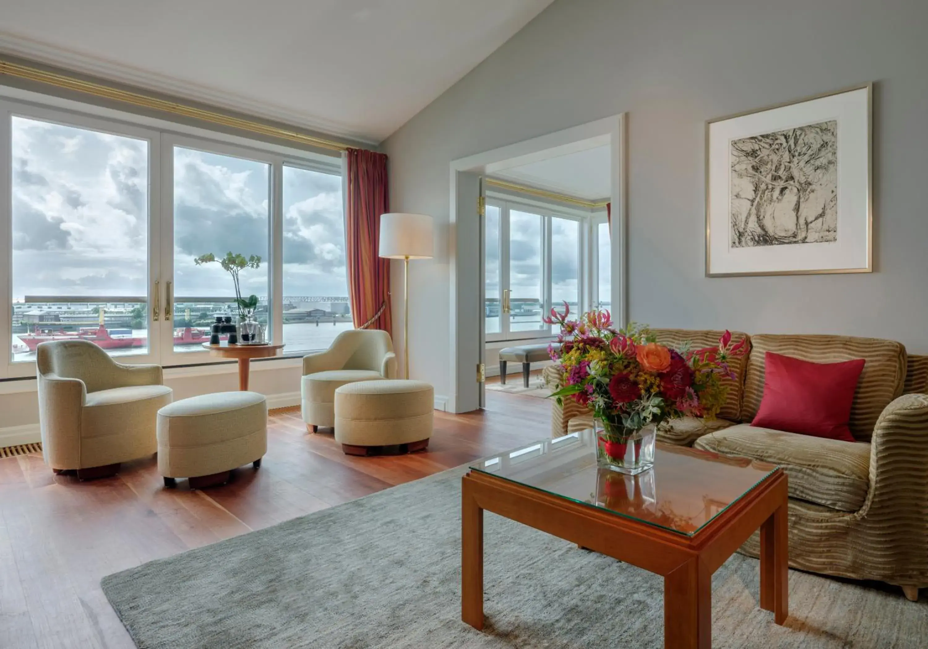 River view in Louis C Jacob, Hamburg, Autograph Collection River view in Louis C Jacob, Hamburg, Autograph Collection