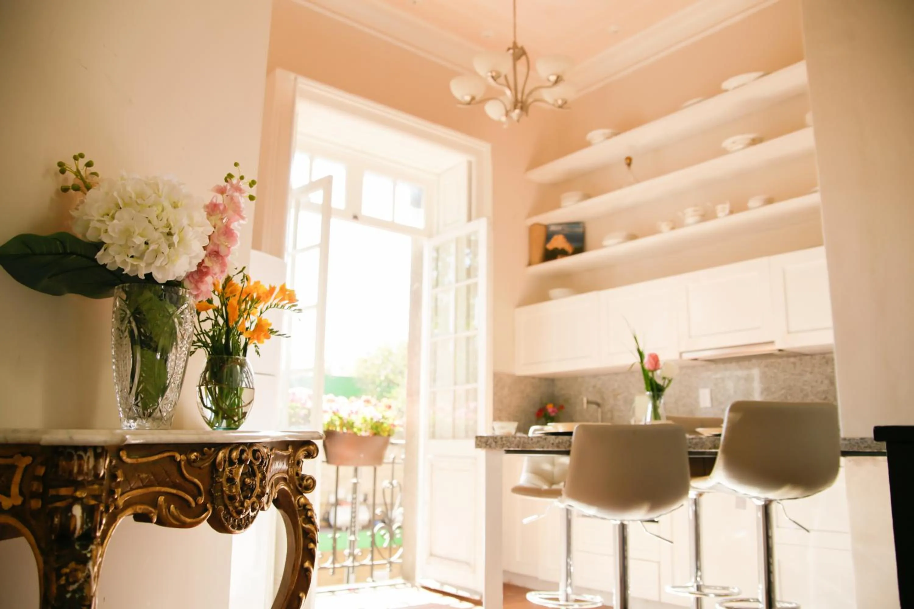 Kitchen or kitchenette in Casa Turin