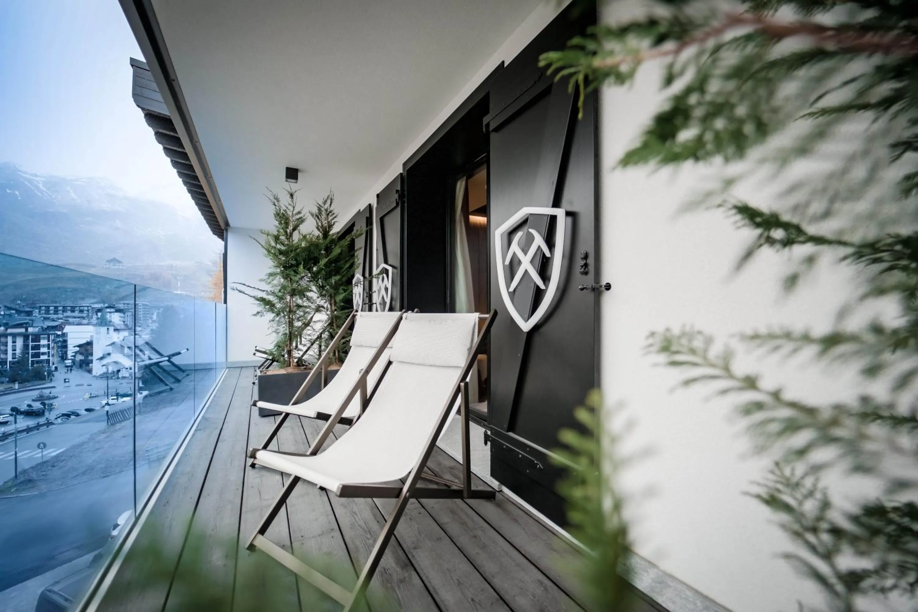 Balcony/Terrace in Hotel al Piolet