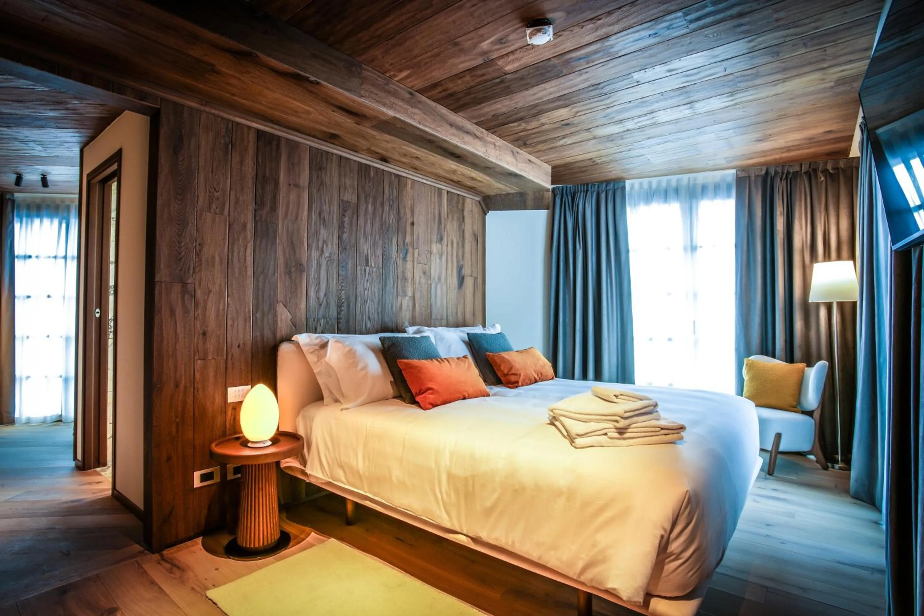 Bedroom, Bed in Hotel al Piolet