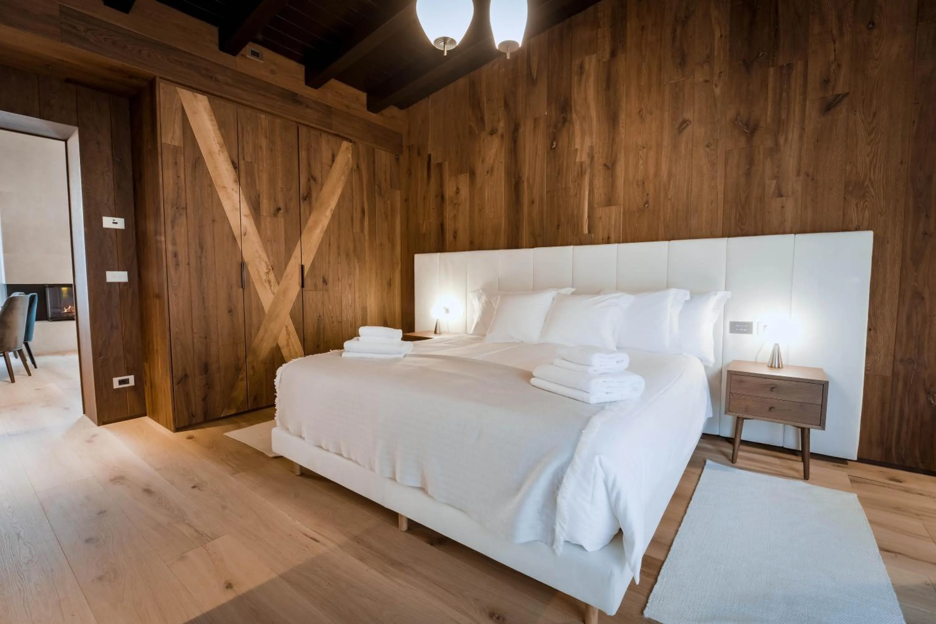 Bedroom, Bed in Hotel al Piolet