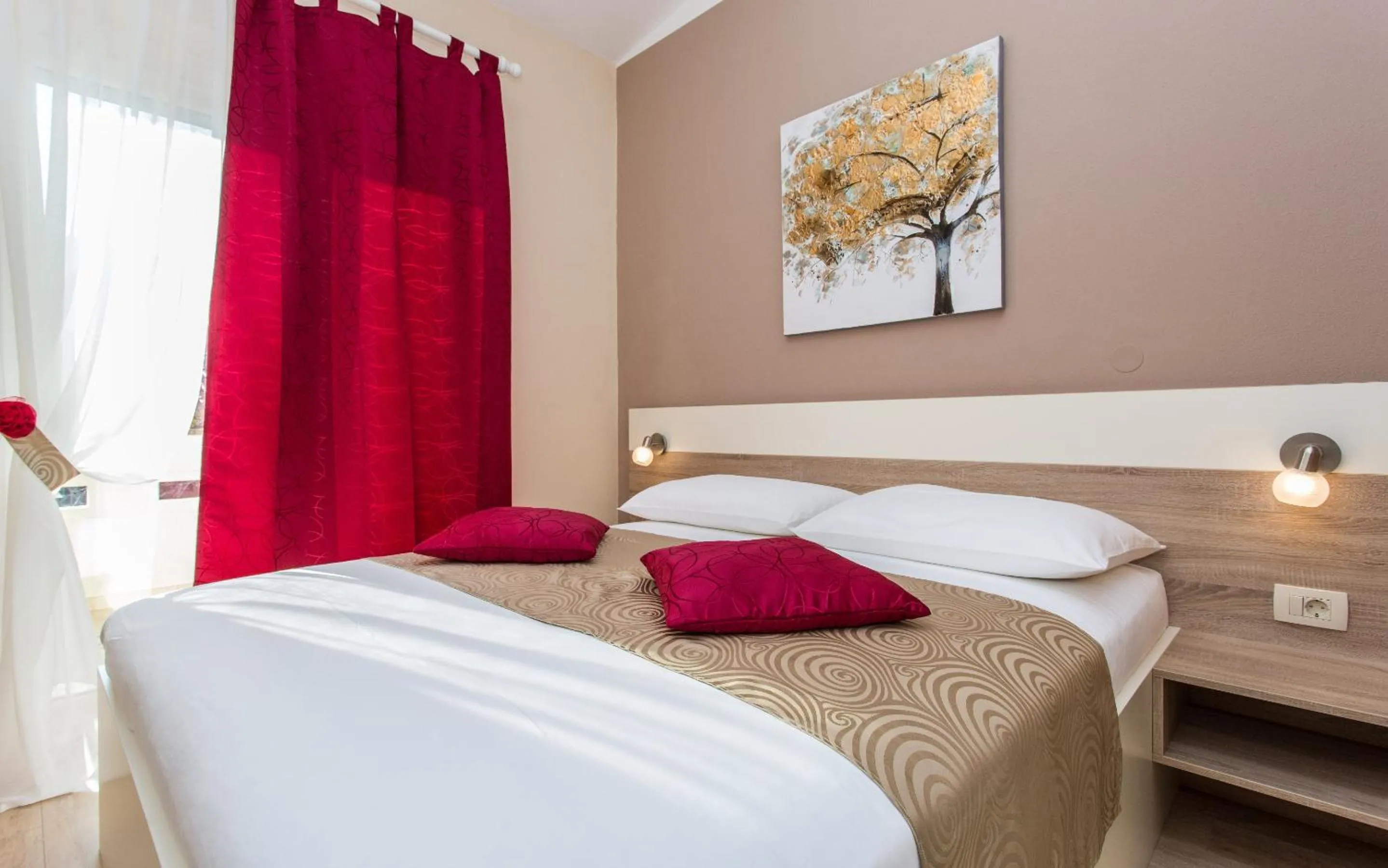 Bedroom, Bed in Apartments Polonijo