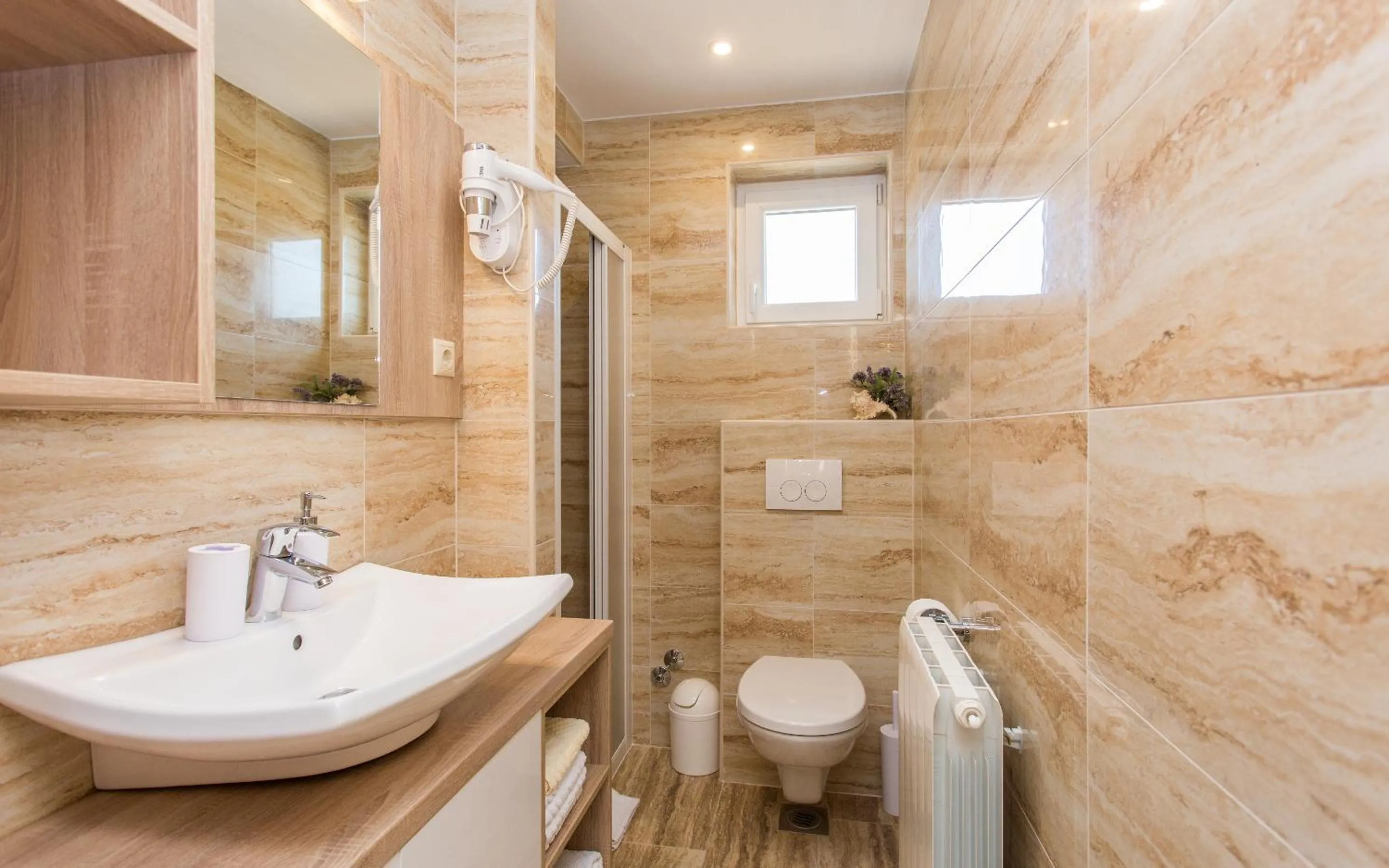 Bathroom in Apartments Polonijo