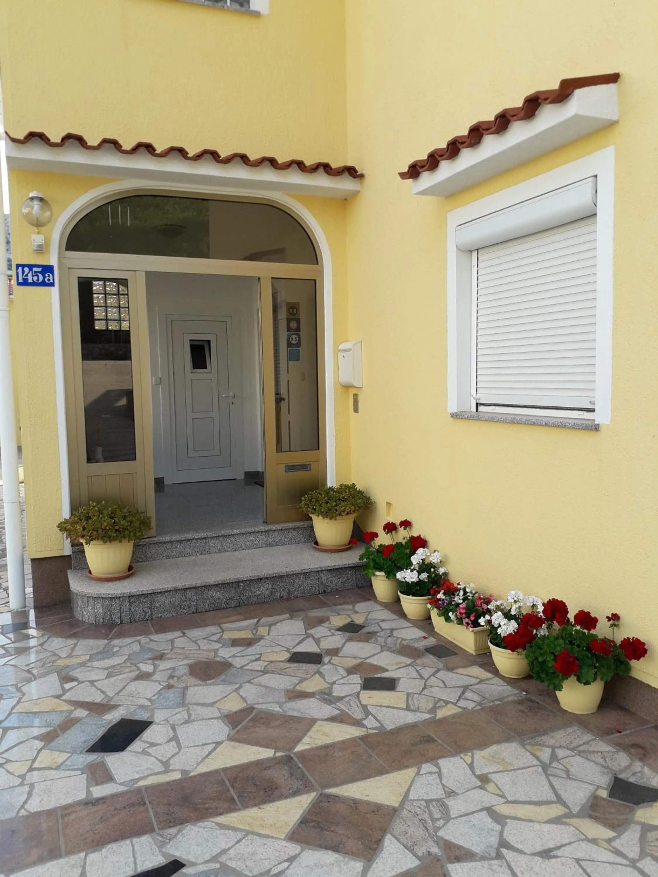Patio in Apartments Polonijo