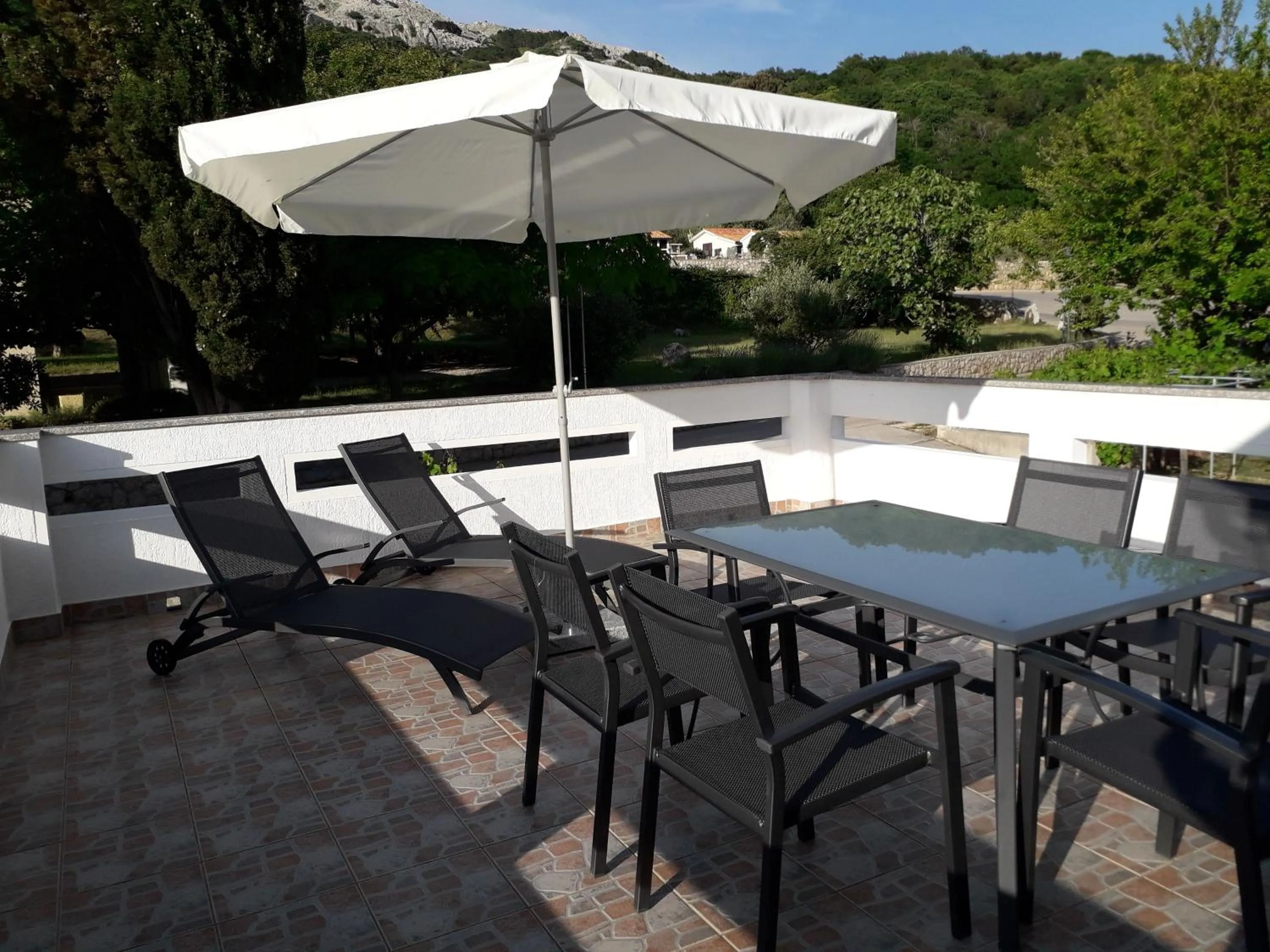 Balcony/Terrace in Apartments Polonijo