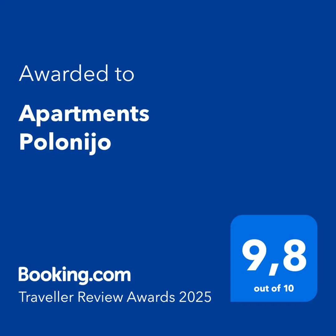 Certificate/Award in Apartments Polonijo