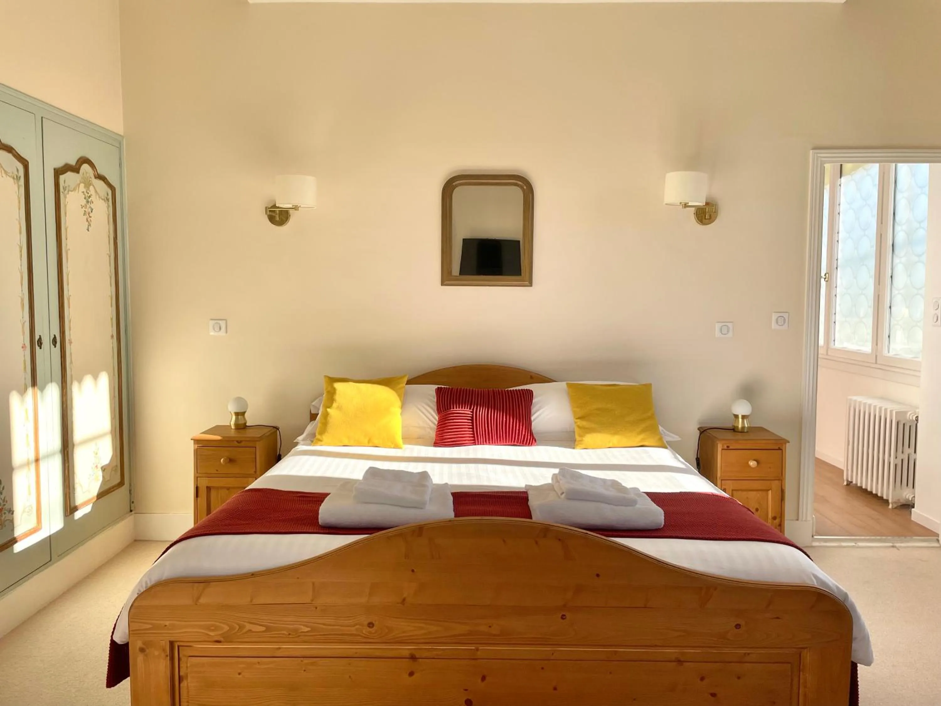 Bed in La Mélanotte