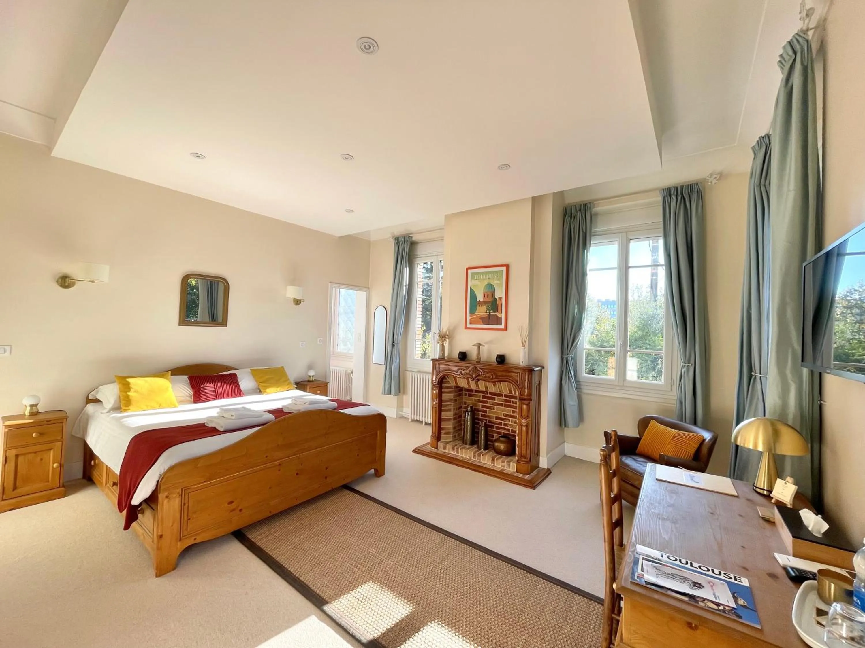 Bed in La Mélanotte