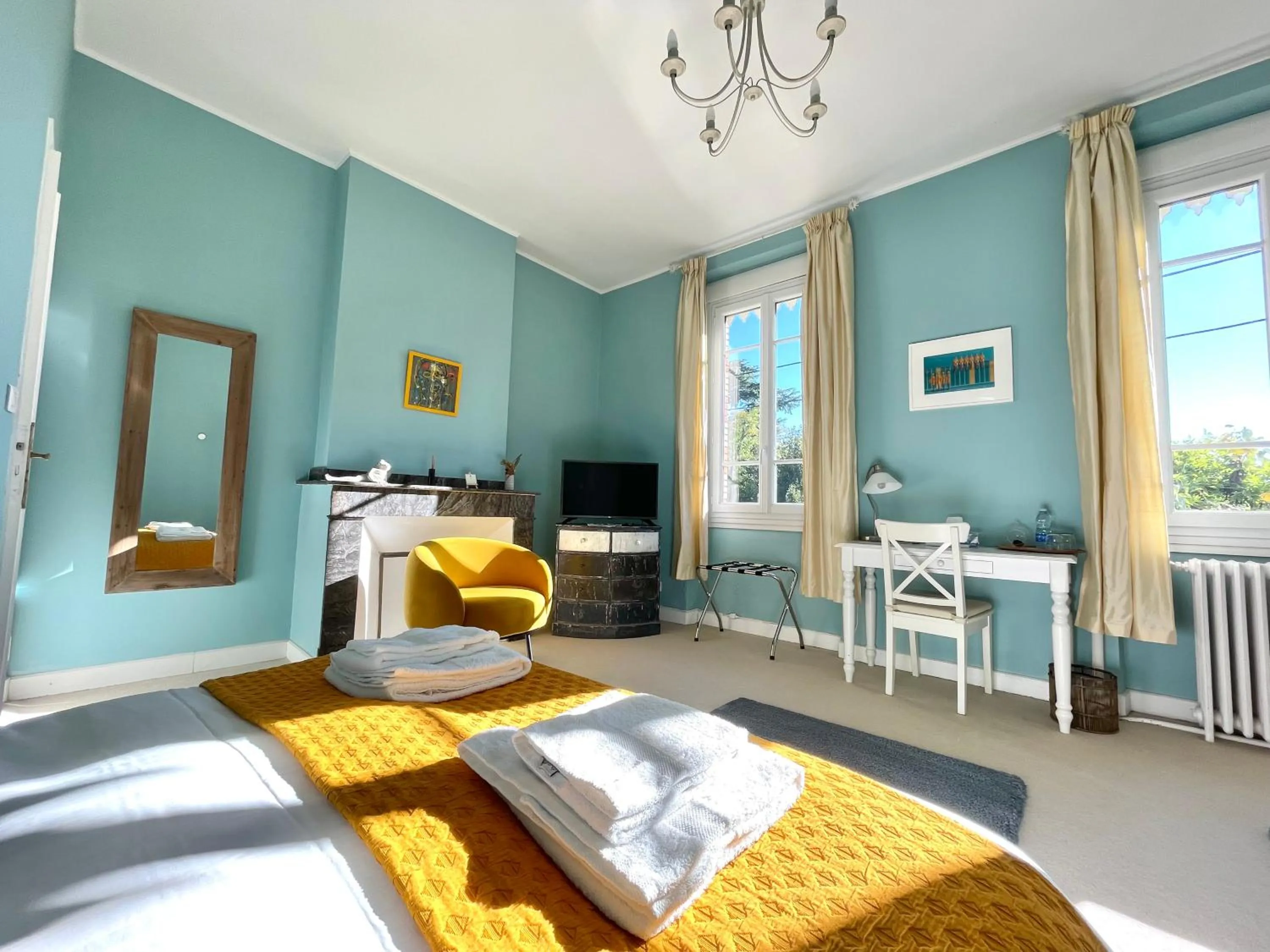 Bed in La Mélanotte