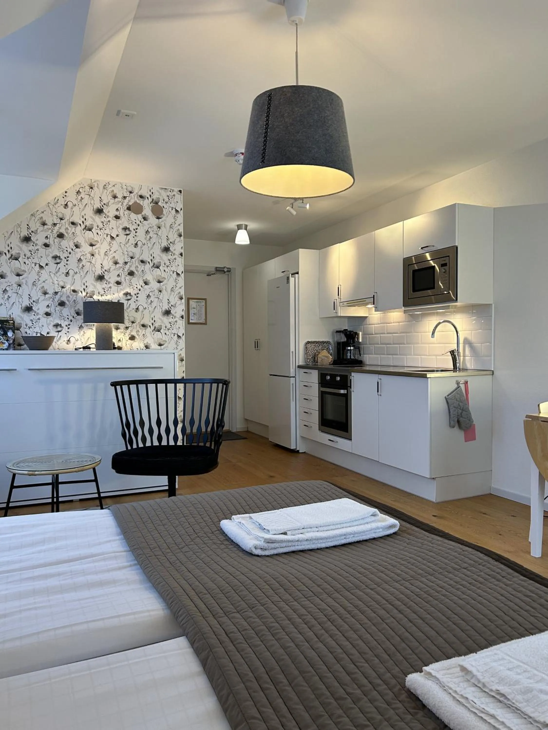 kitchen in Halmstad Gårdshotell