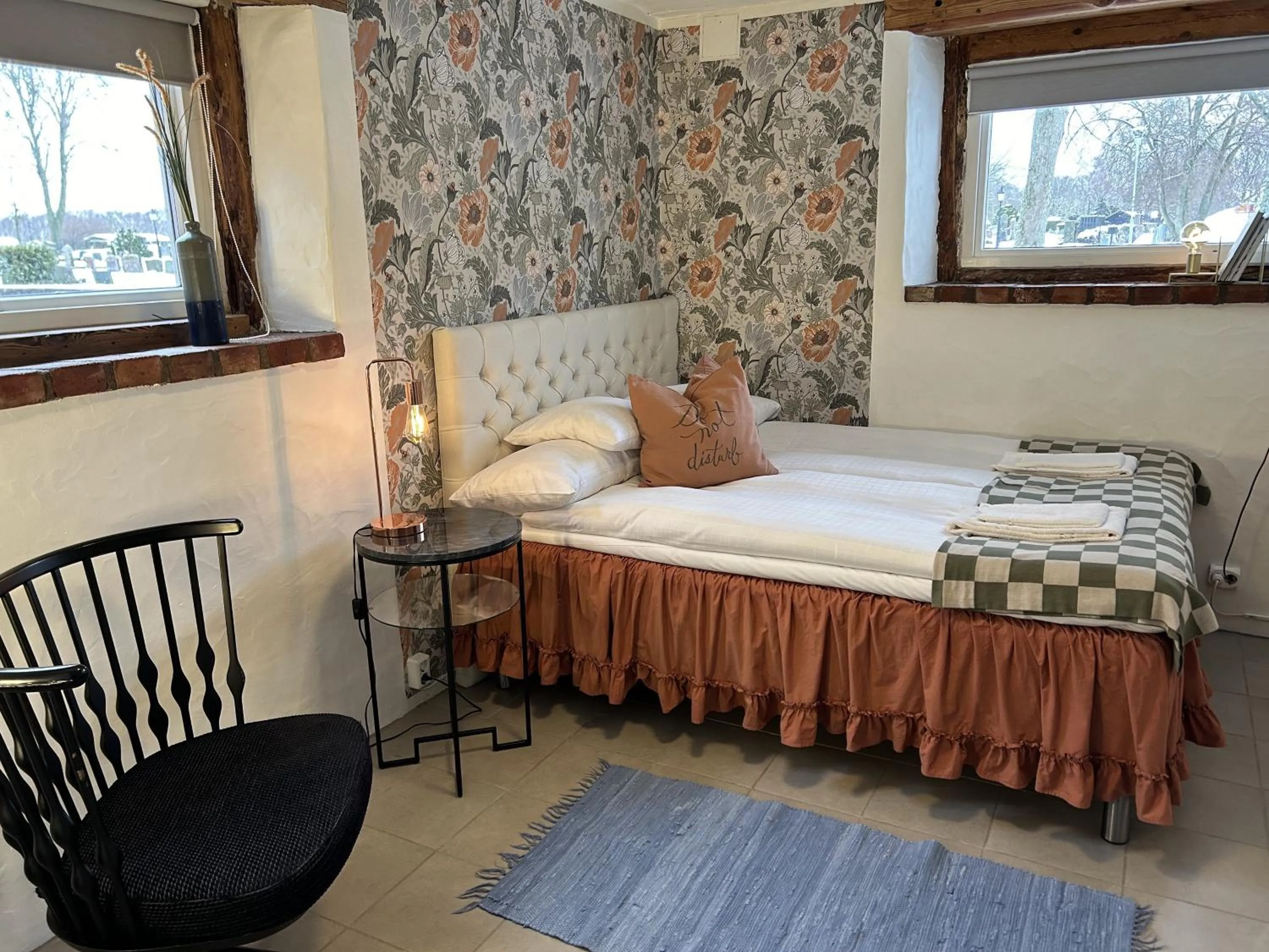 Bed in Halmstad Gårdshotell