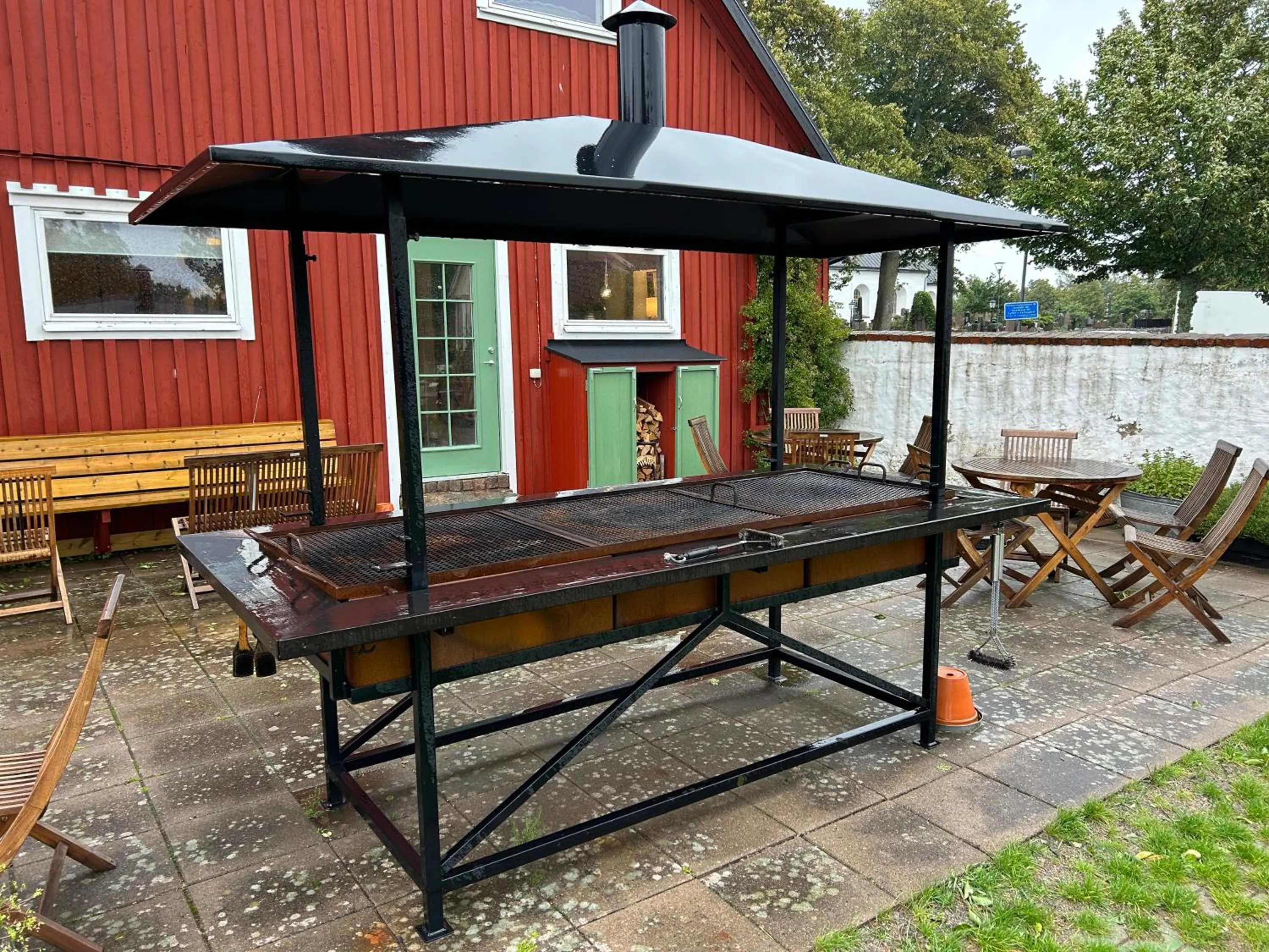 BBQ facilities in Halmstad Gårdshotell