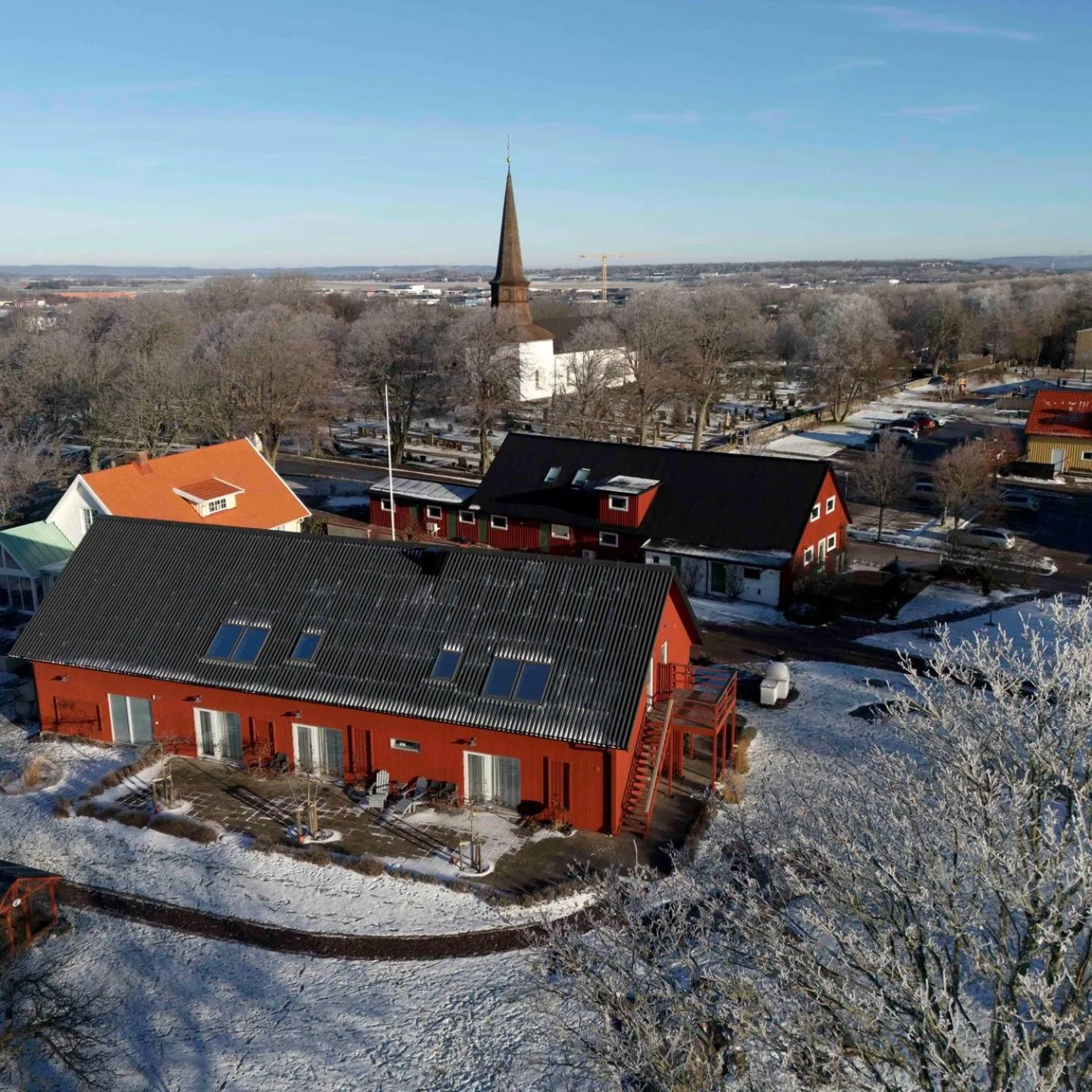 Property building in Halmstad Gårdshotell
