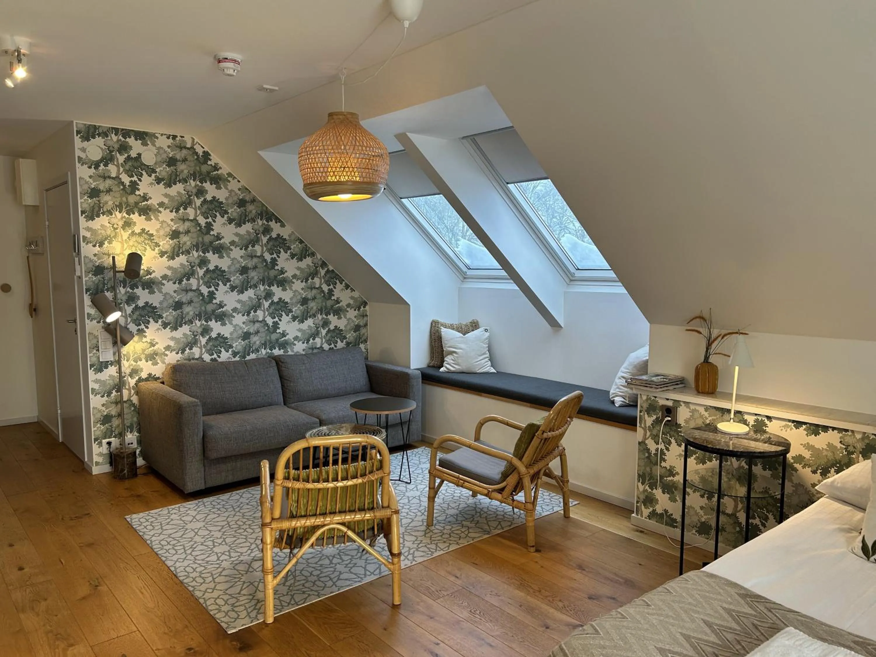 Bed in Halmstad Gårdshotell