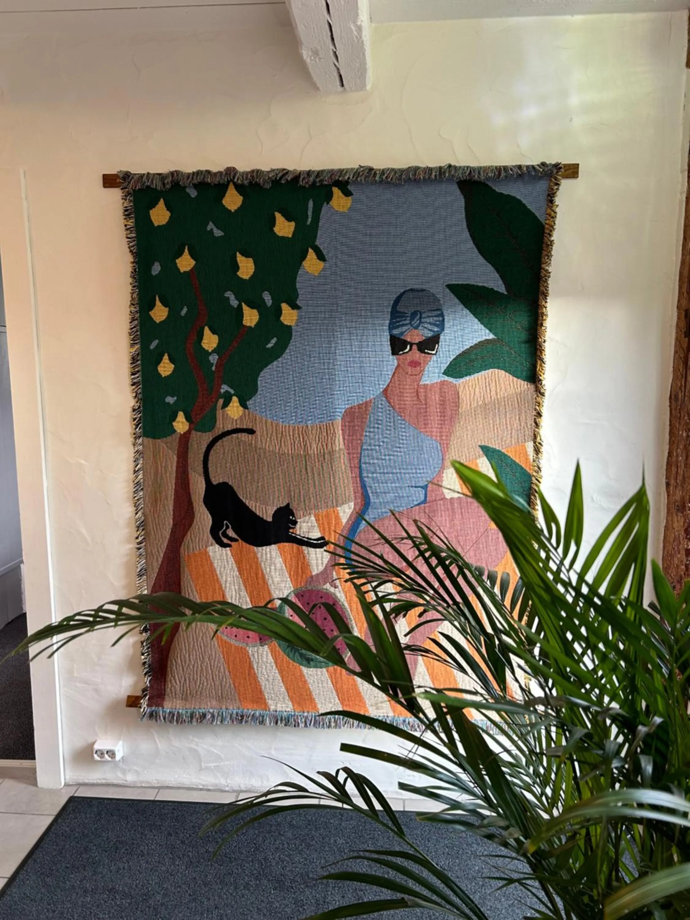 Decorative detail in Halmstad Gårdshotell