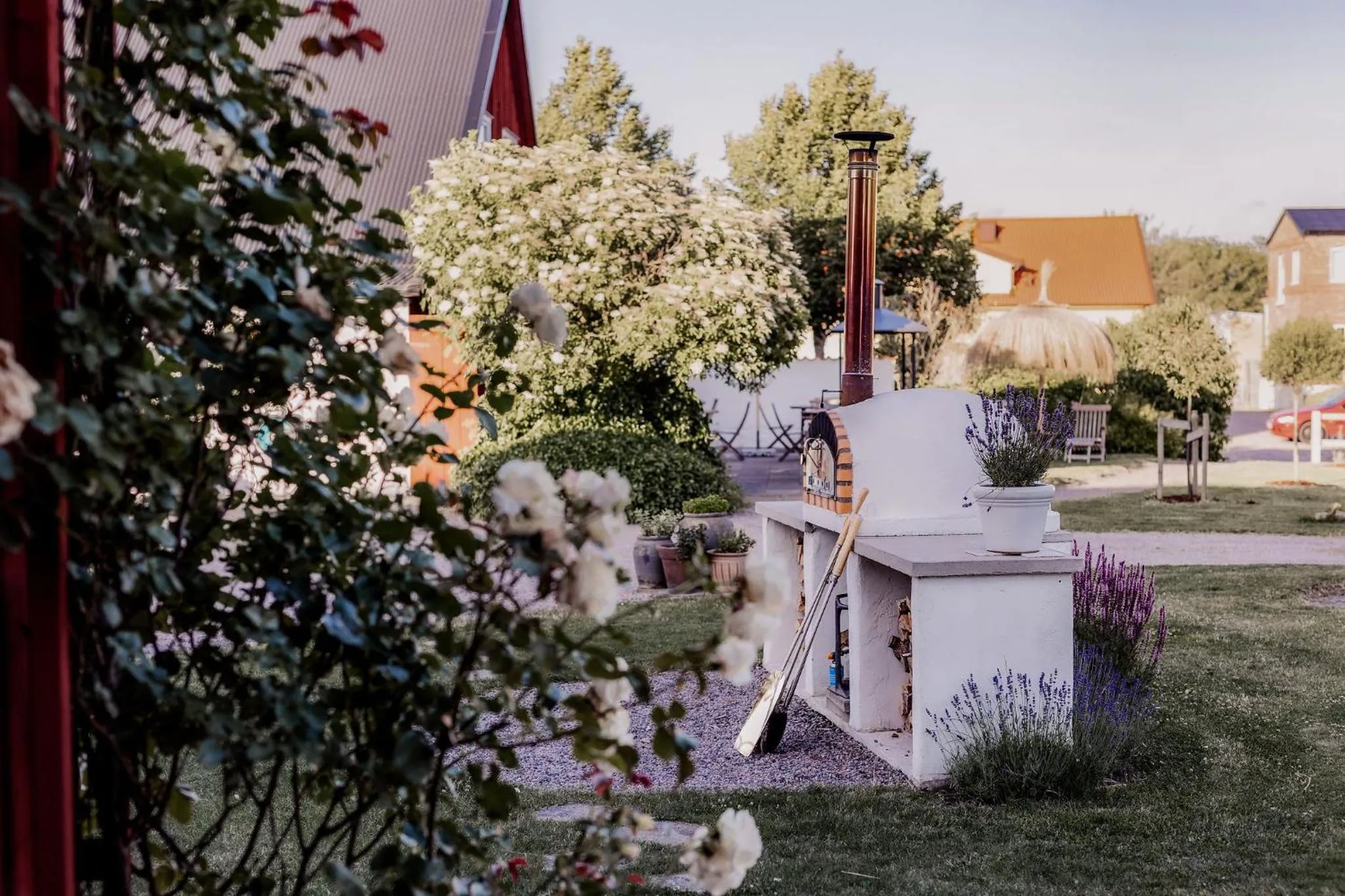 Garden in Halmstad Gårdshotell