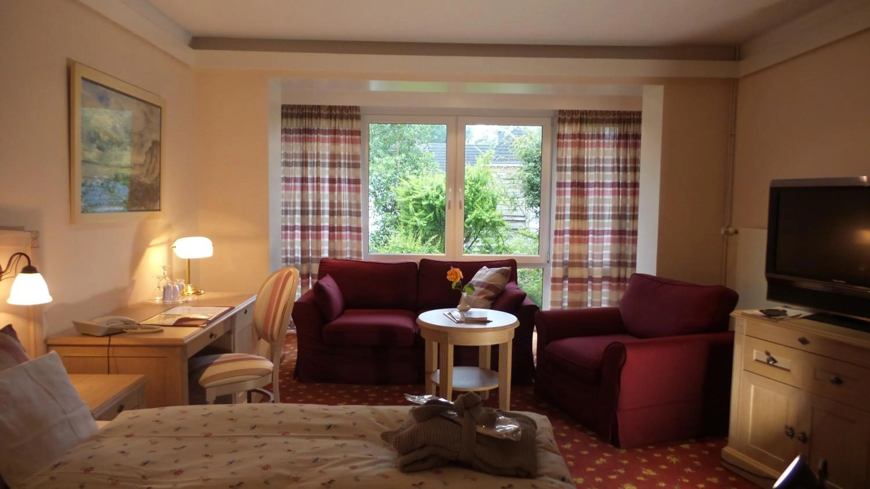 Bed in Hotel Historischer Krug