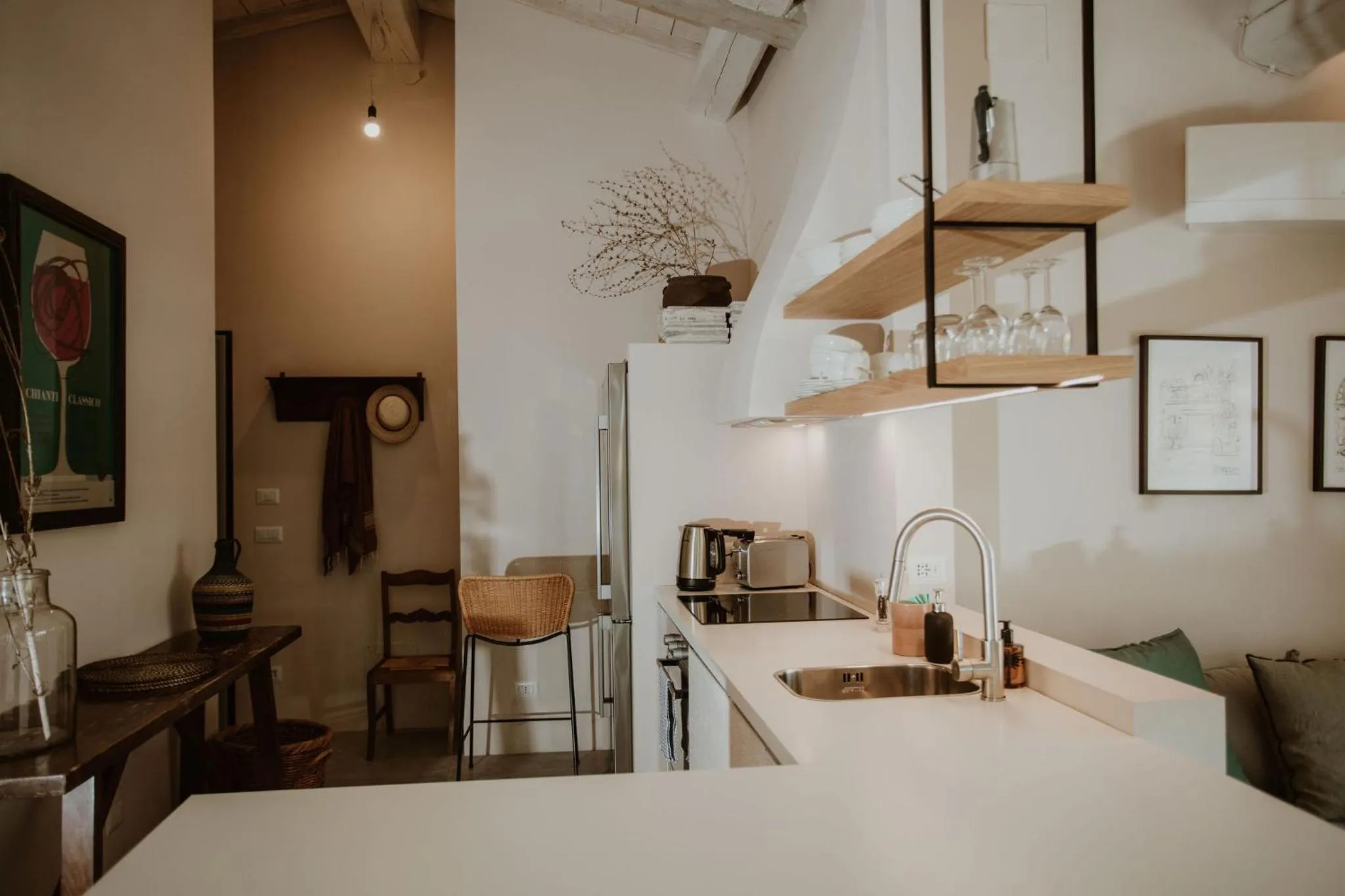 Kitchen or kitchenette in Borgo 69 Villas & Suites