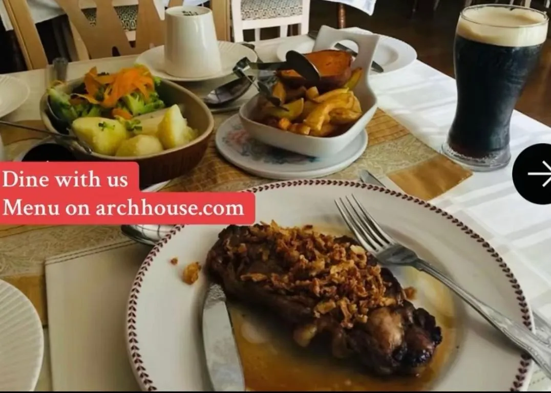 Dinner in Arch House