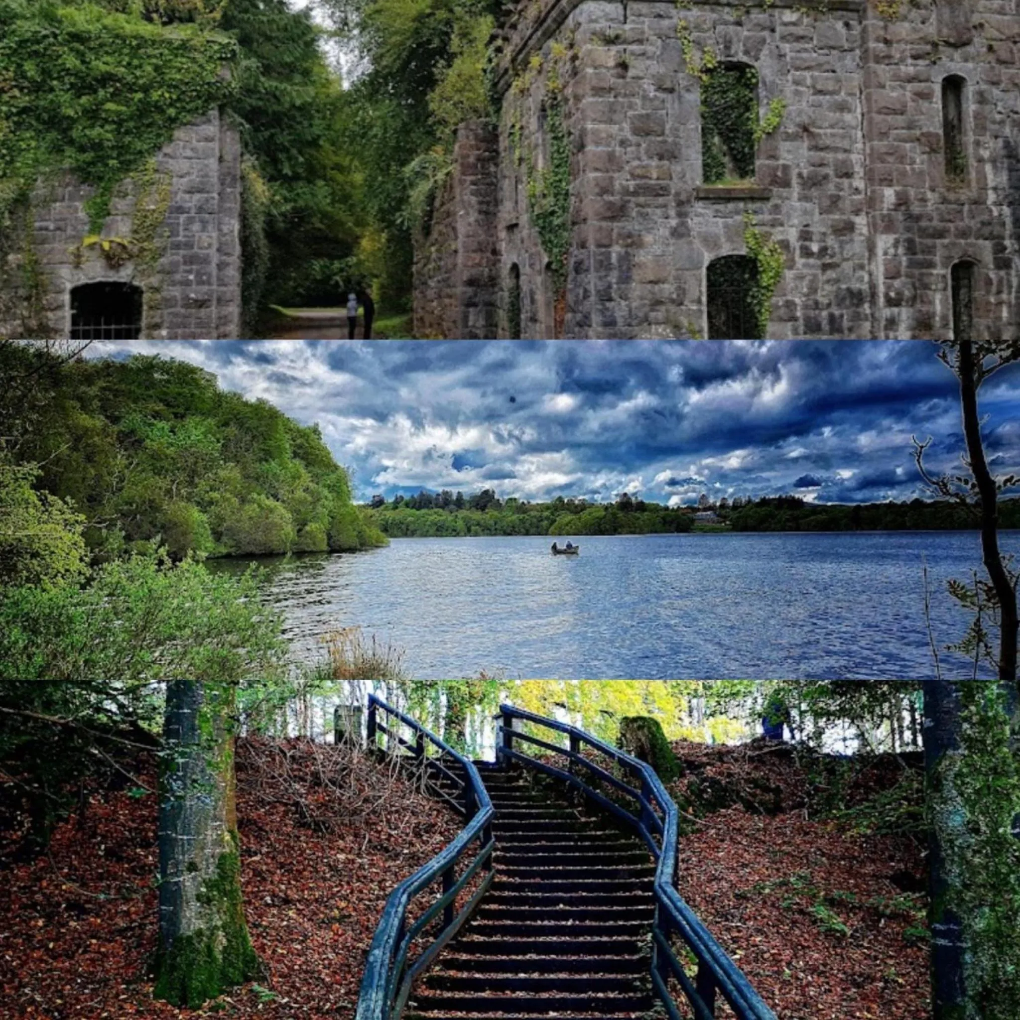 Natural landscape in Arch House