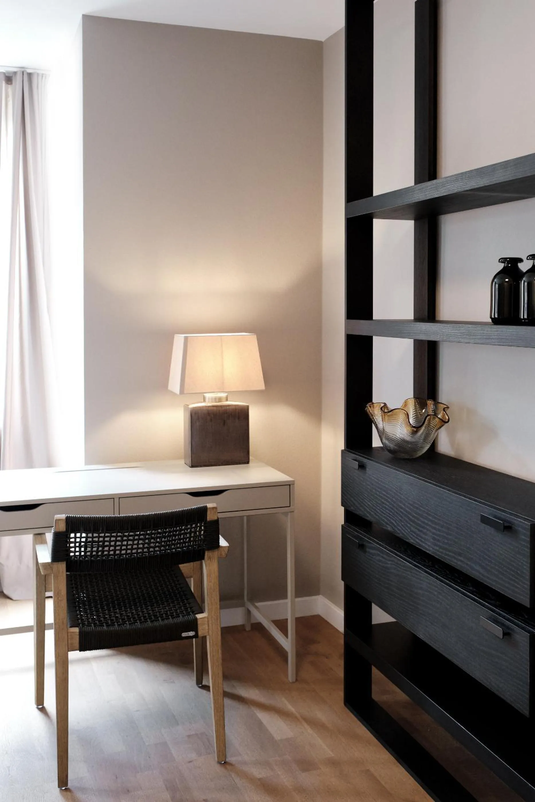 Seating area in SAXX Apartments "Goldberg Karree"