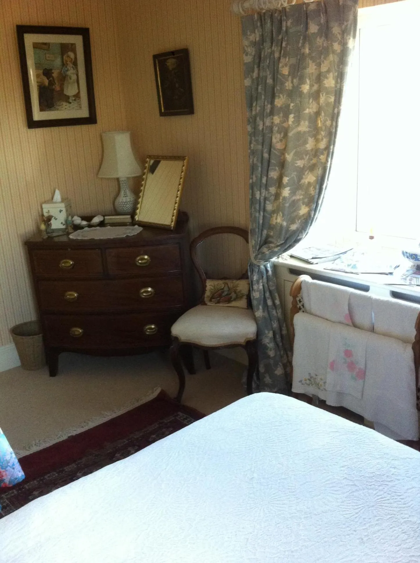 Decorative detail, Bed in Petercott