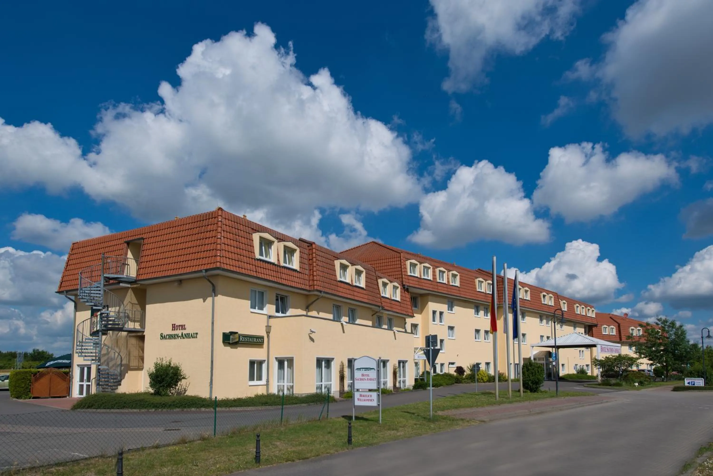 Property building in Hotel Sachsen-Anhalt