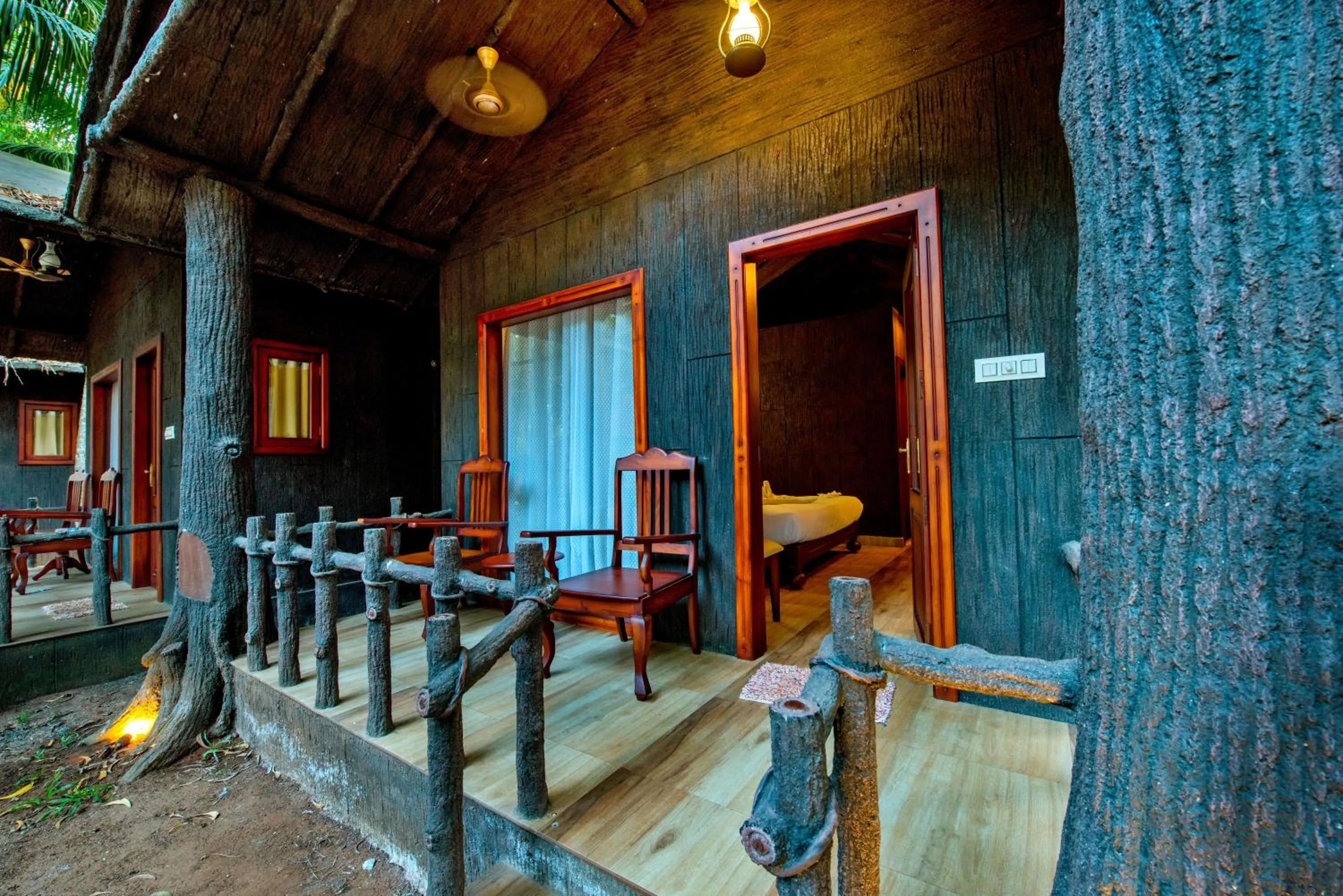 Seating area in GoGo Land Resort & Adventurous Sports