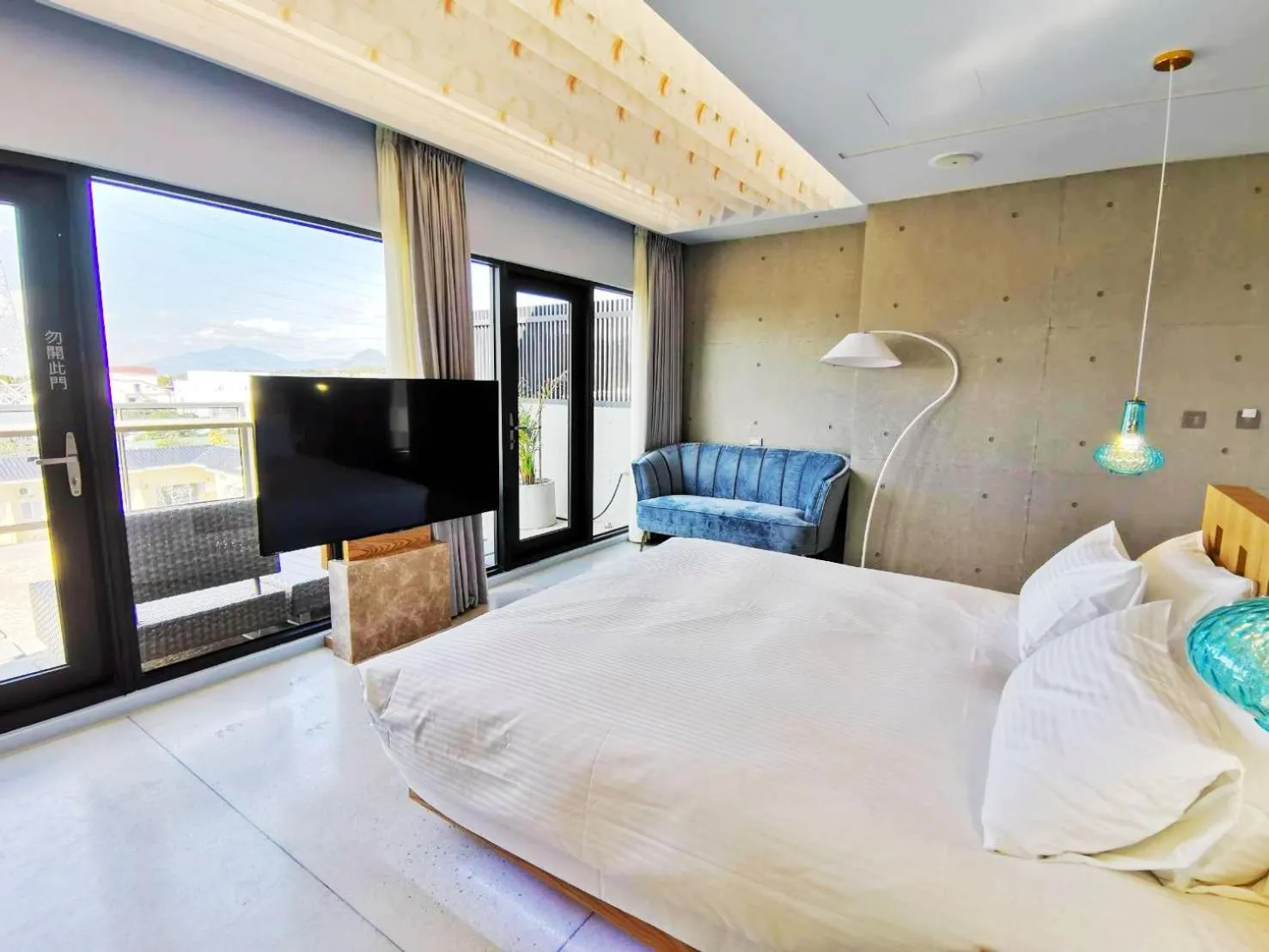 Bed in Kenting Gala Vineyard