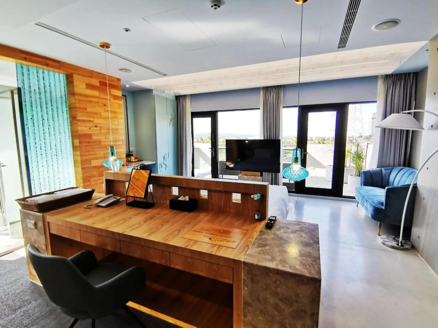 Seating area in Kenting Gala Vineyard