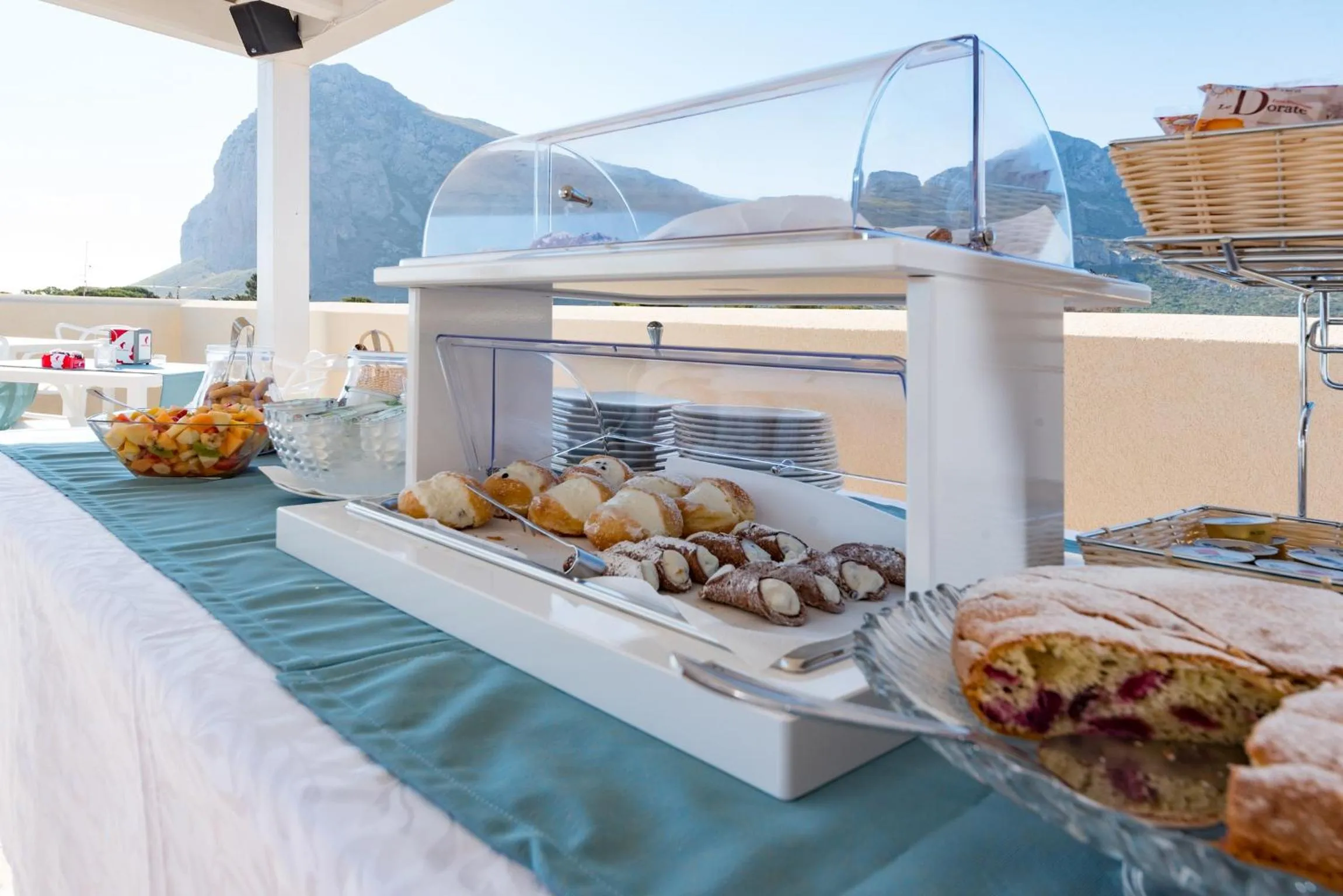 Buffet breakfast in Artemide Hotel