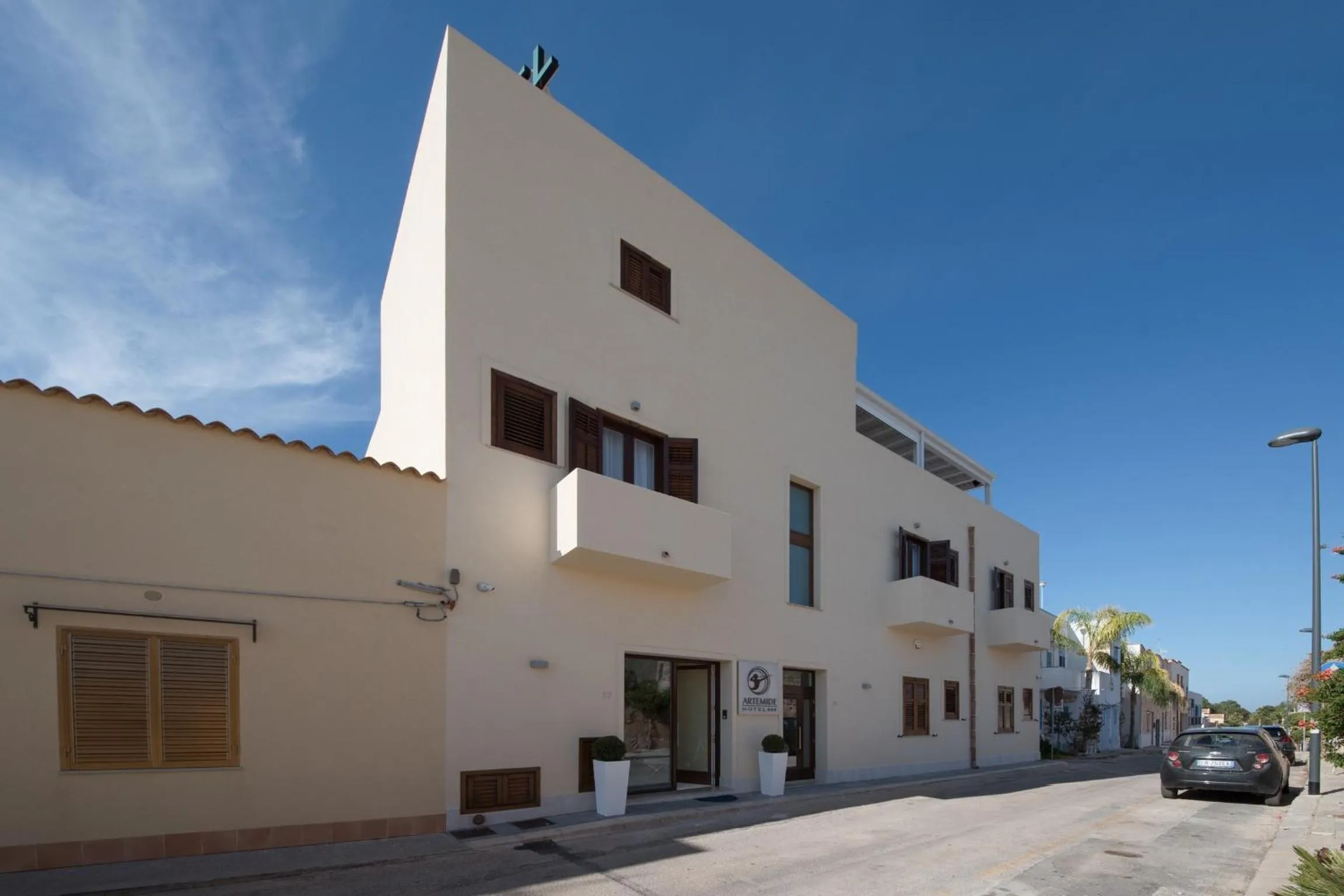 Property building in Artemide Hotel