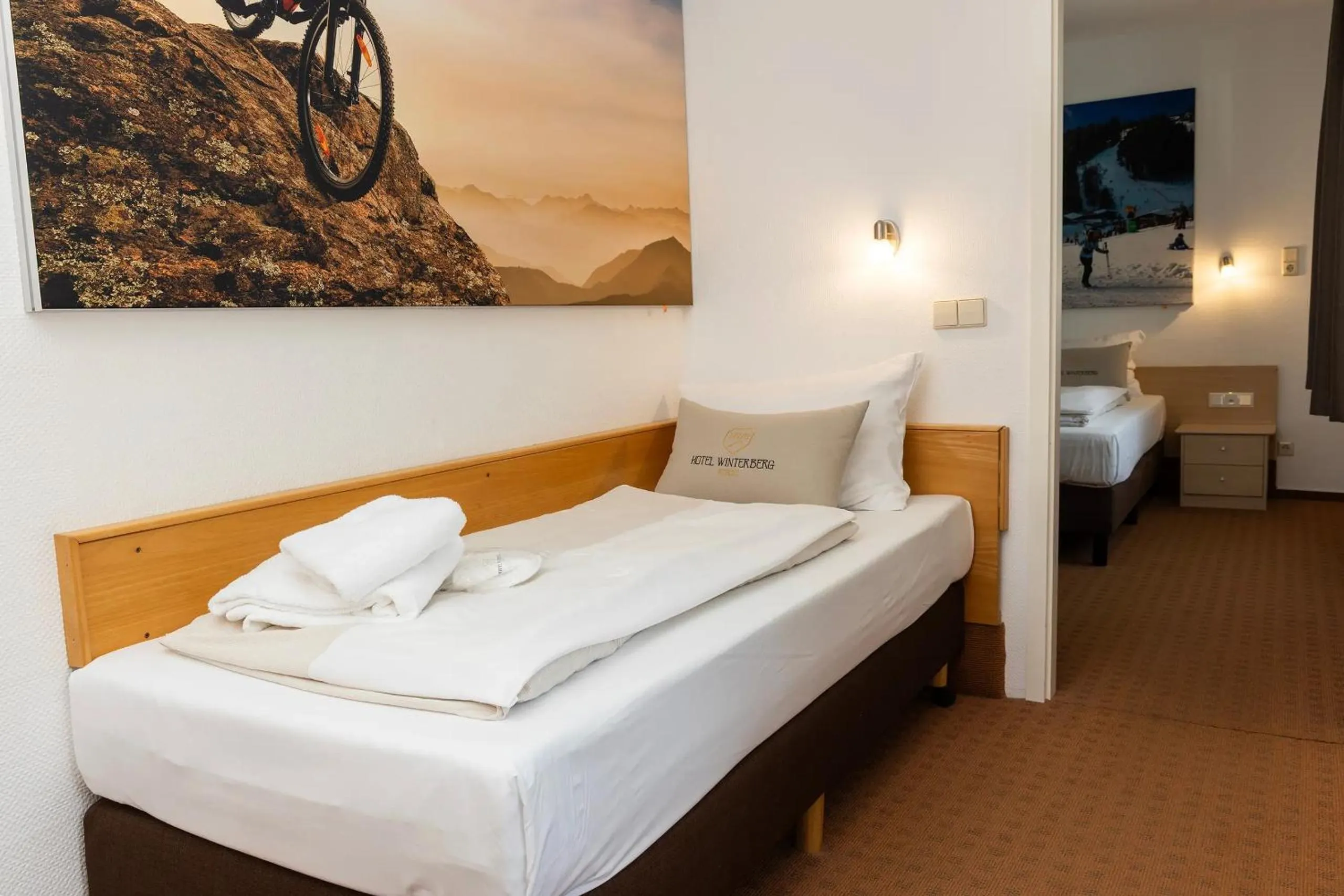 Bed in Hotel Winterberg Resort