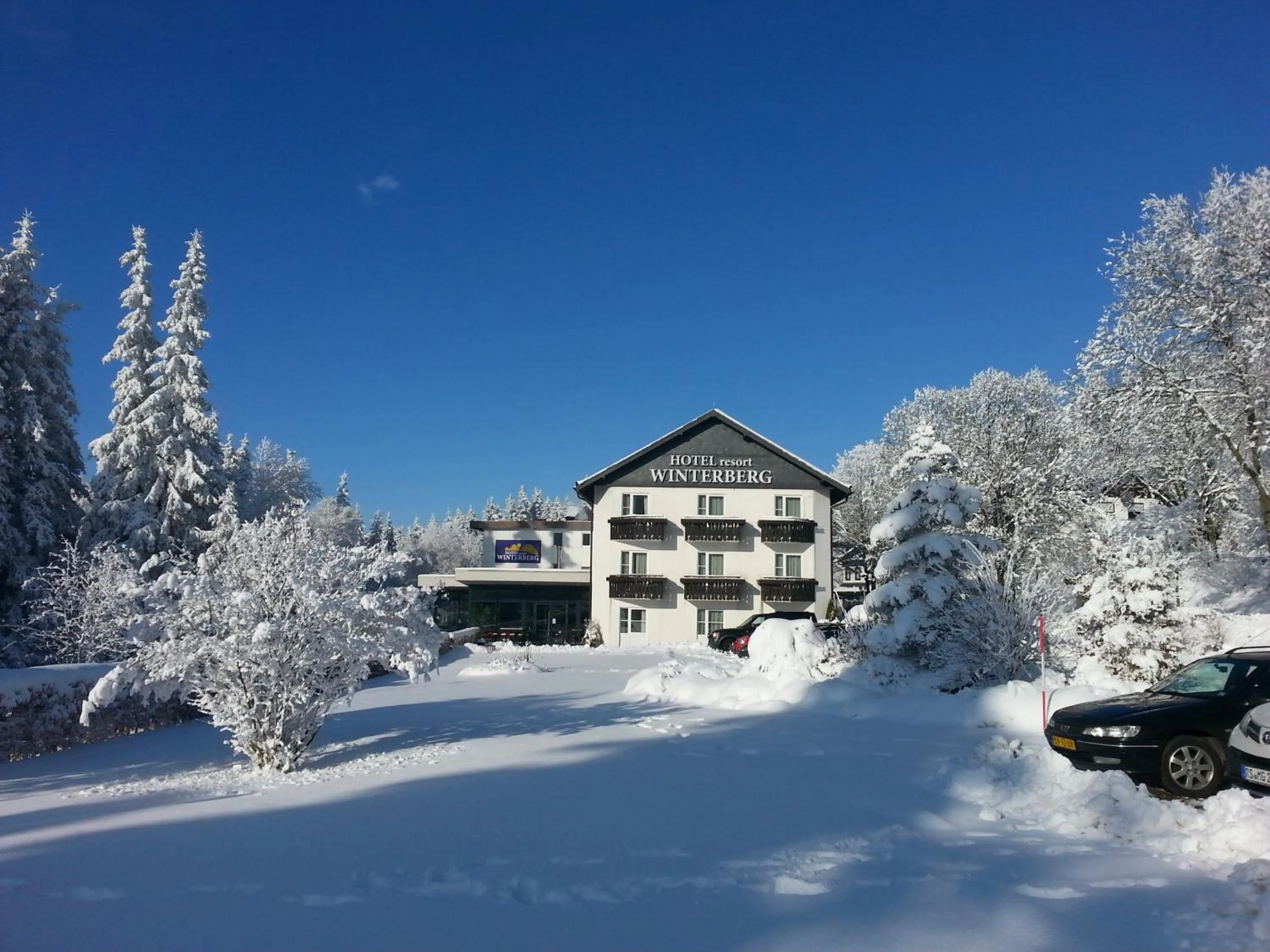Facade/entrance in Hotel Winterberg Resort