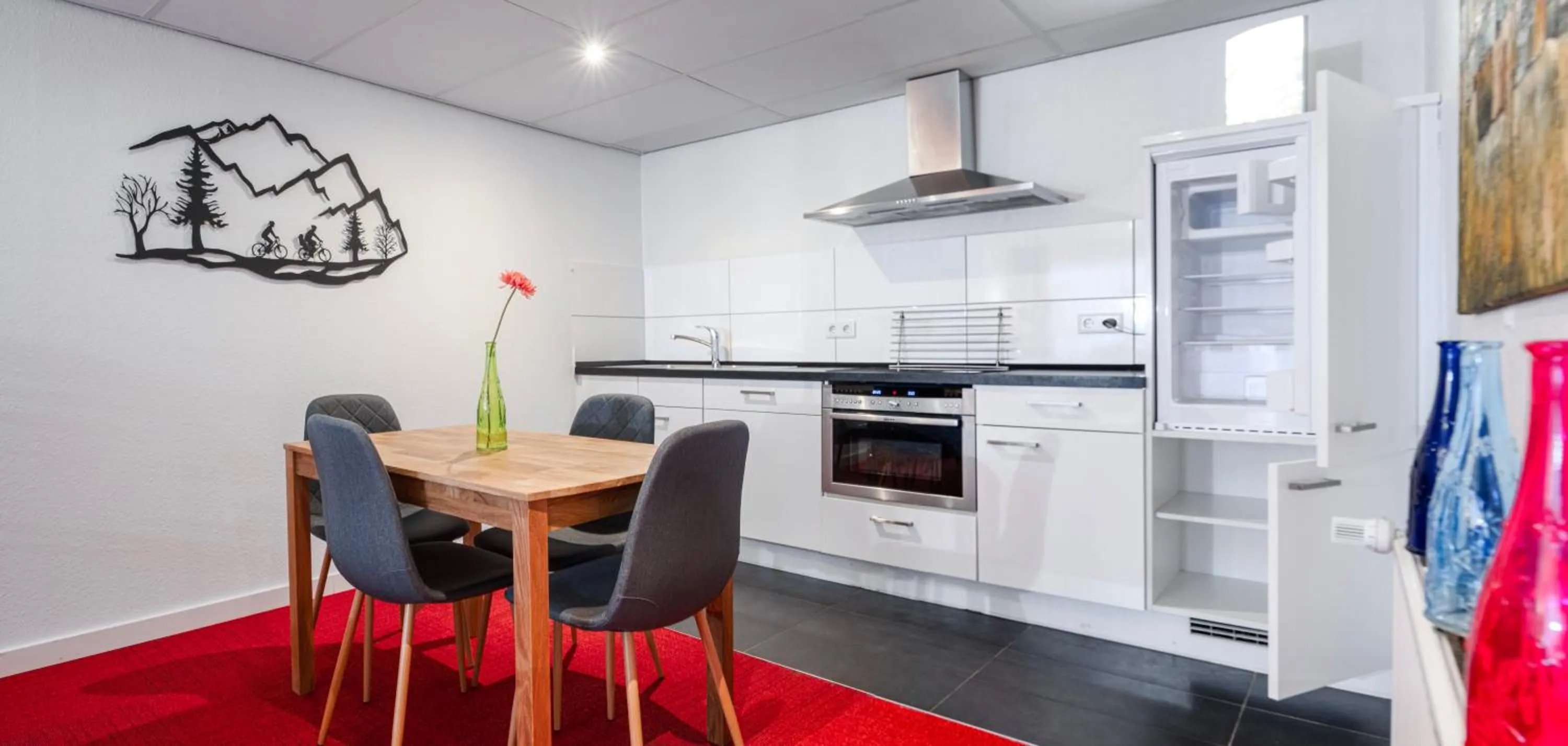 Kitchen or kitchenette in Hotel Winterberg Resort