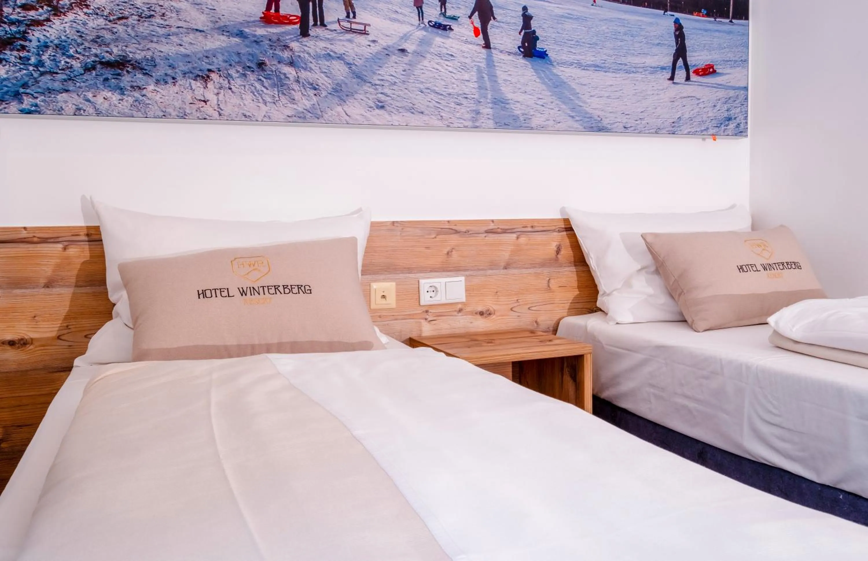 Bed in Hotel Winterberg Resort