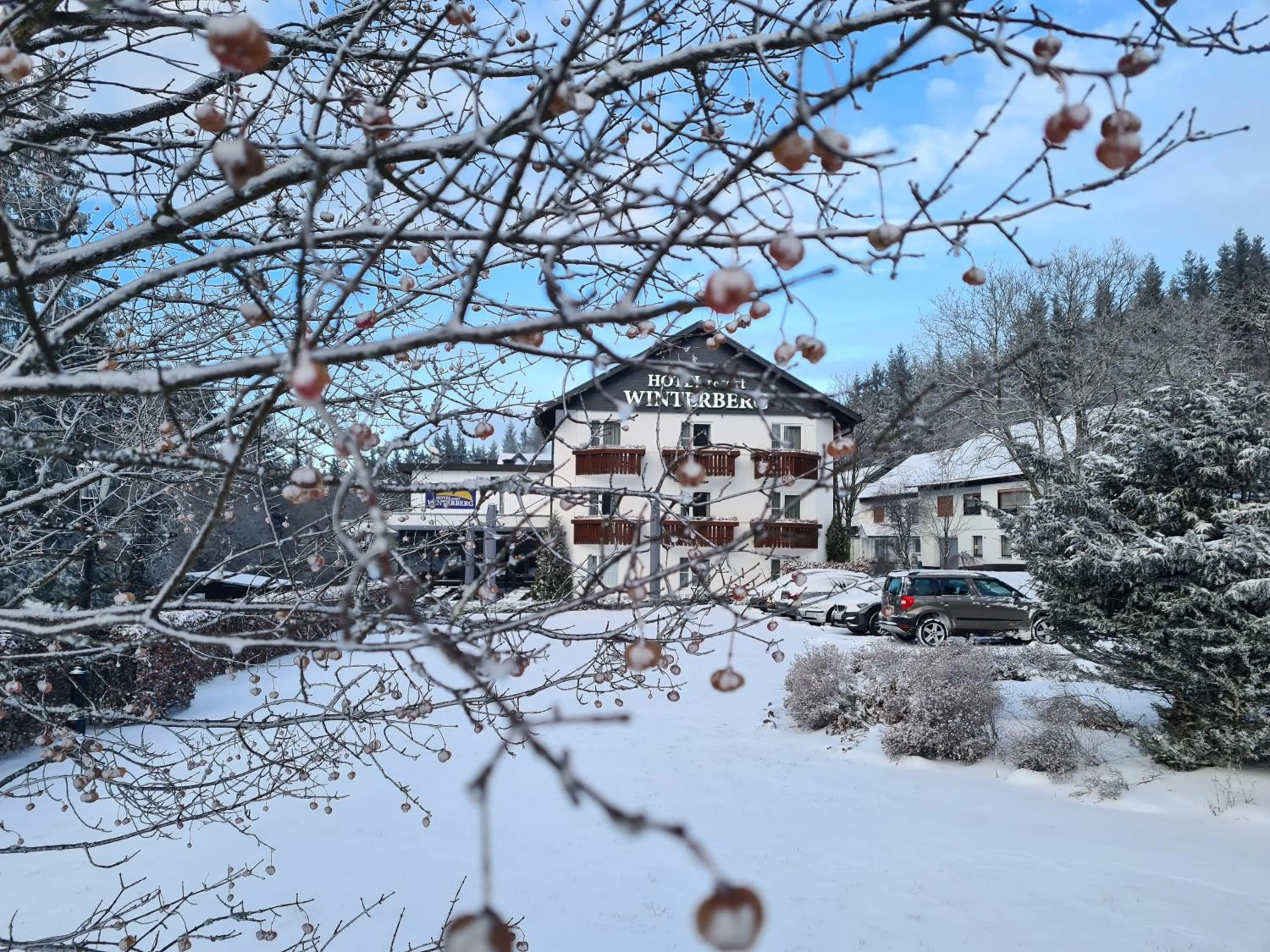 Property building in Hotel Winterberg Resort