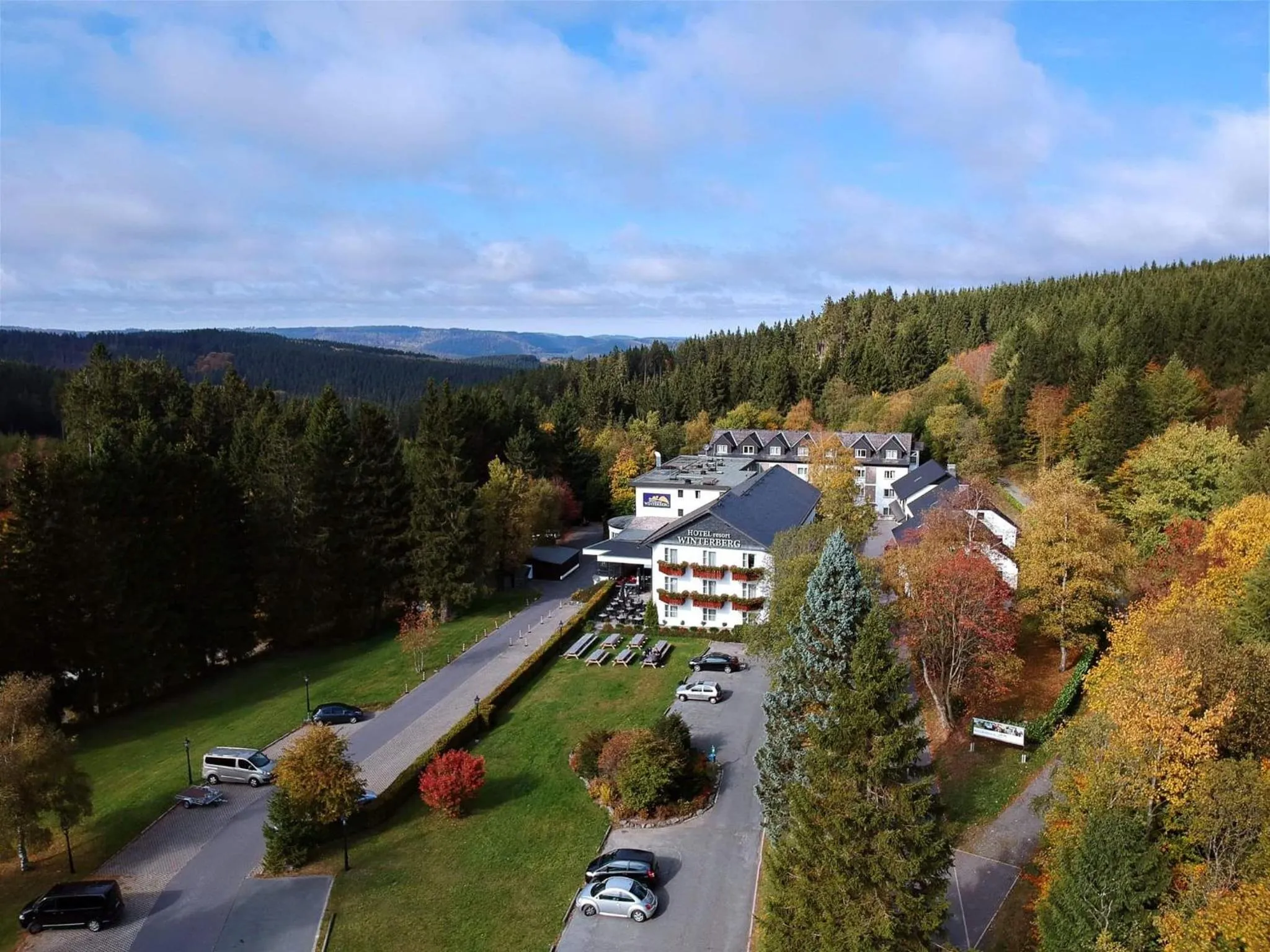 Bird's eye view in Hotel Winterberg Resort
