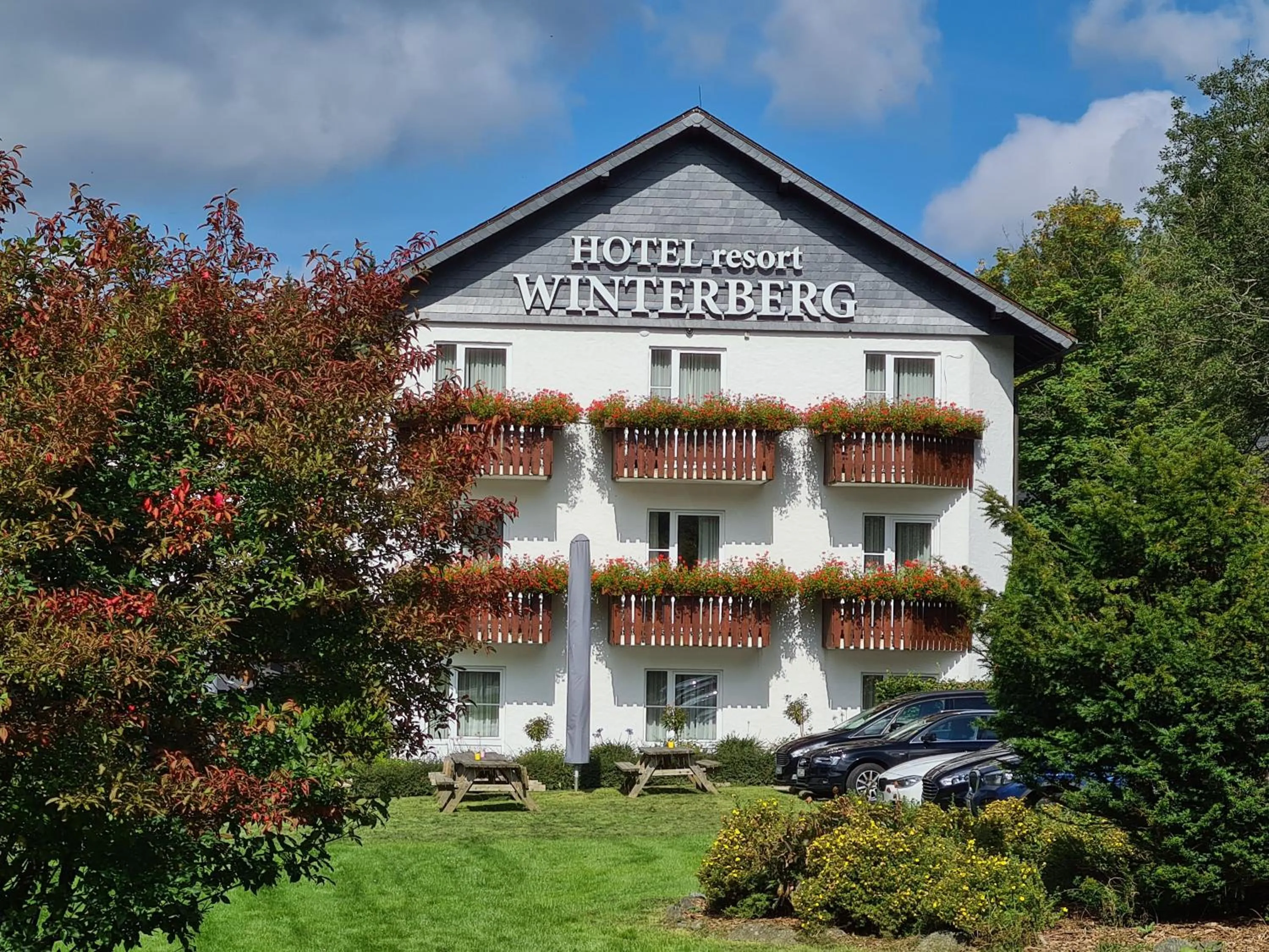 Property building in Hotel Winterberg Resort