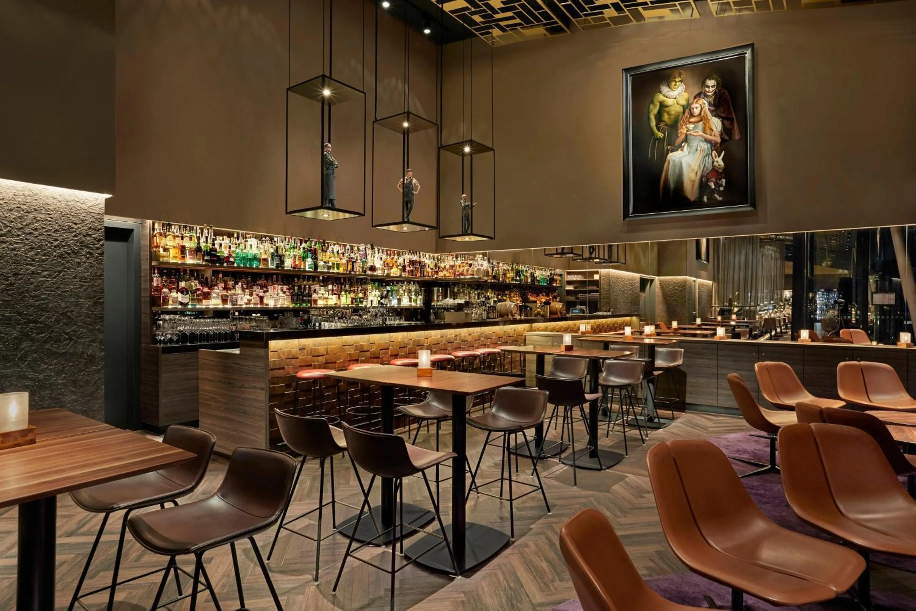 Lounge or bar in Le Méridien Hamburg