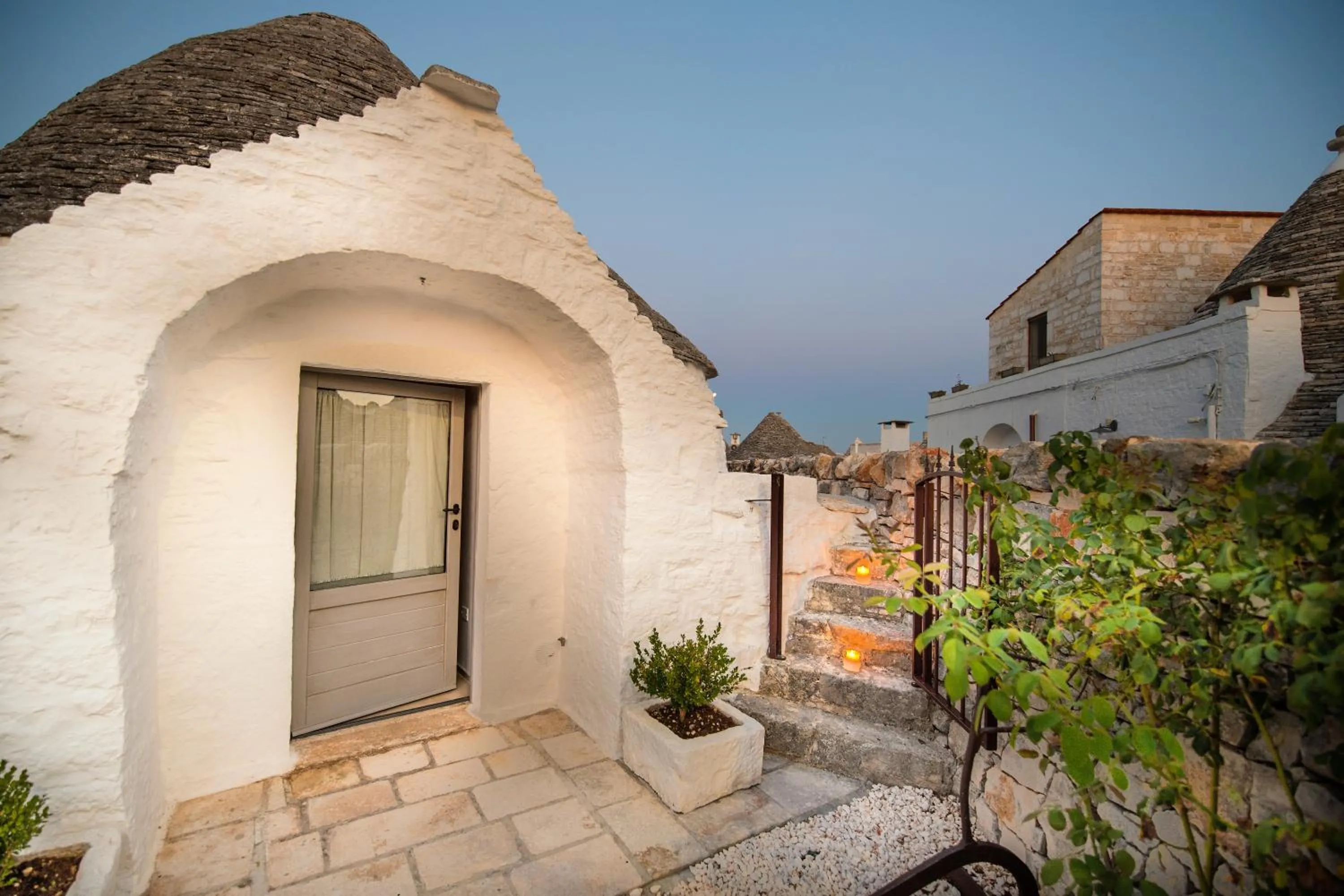 Patio in Trulli Holiday Deluxe & Wellness