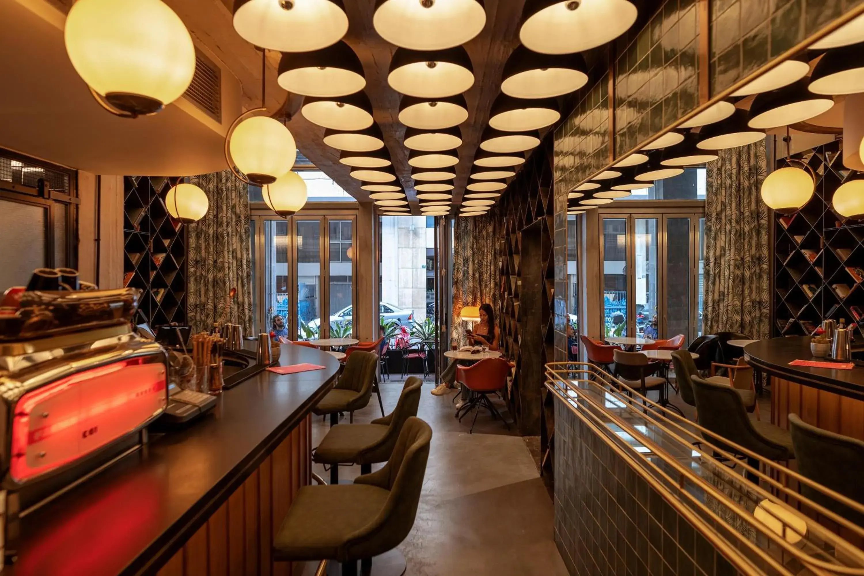 Lounge or bar in Dave Red Athens, a member of Brown Hotels Lounge or bar in Dave Red Athens, a member of Brown Hotels